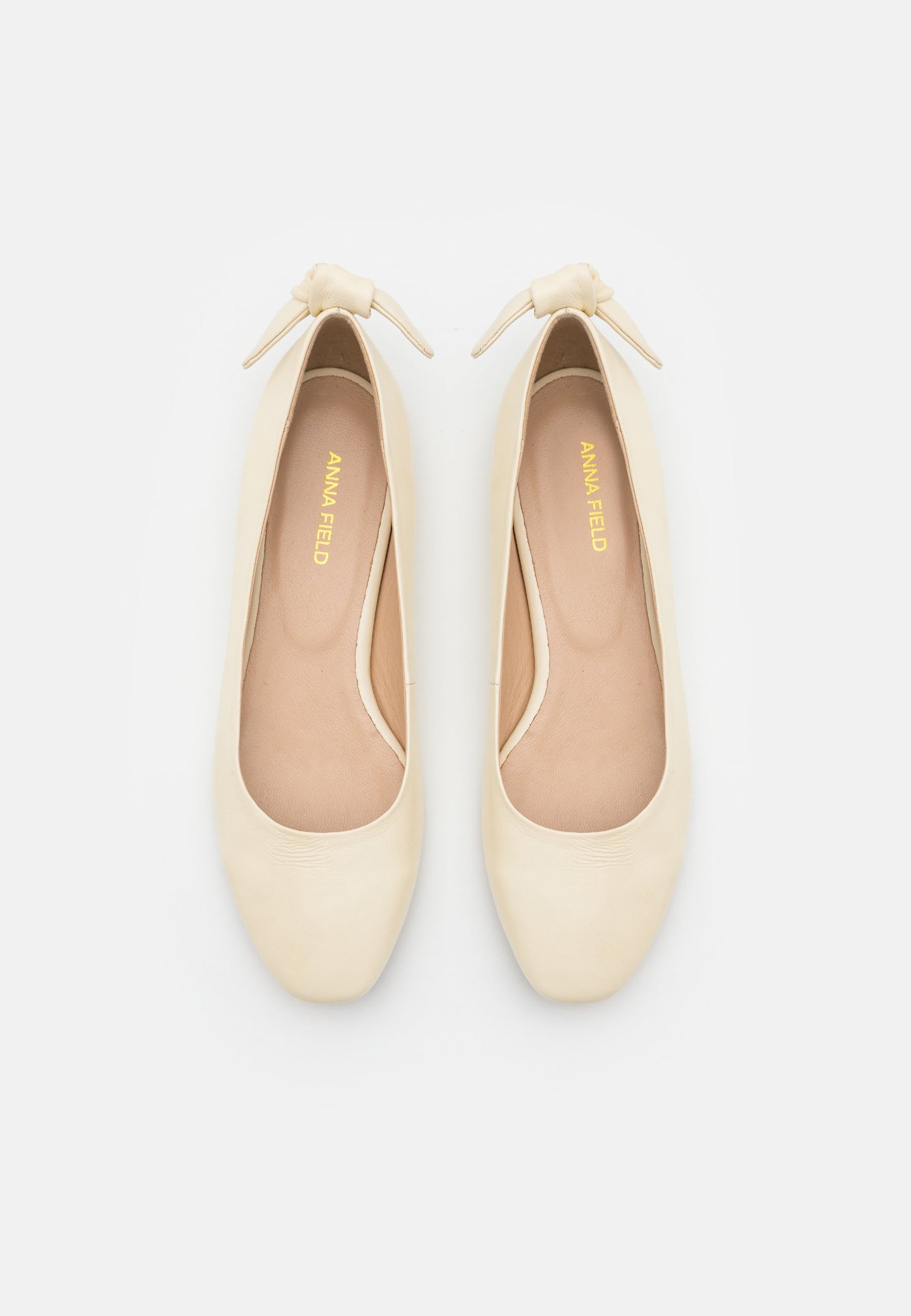 Anna Field Leather - Ballet Pumps - Off White