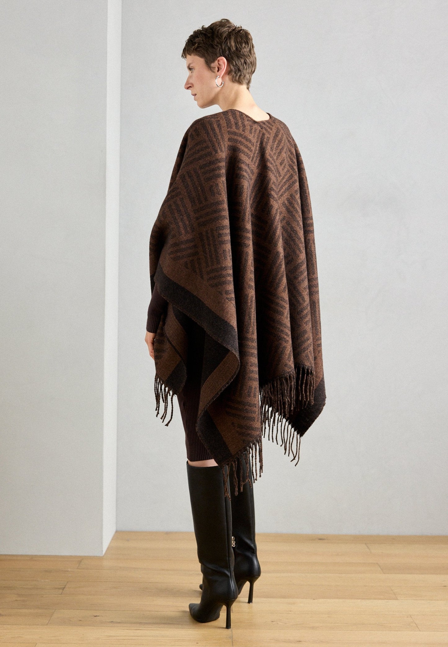 Anna Field AWS - Cape - Brown/ Black