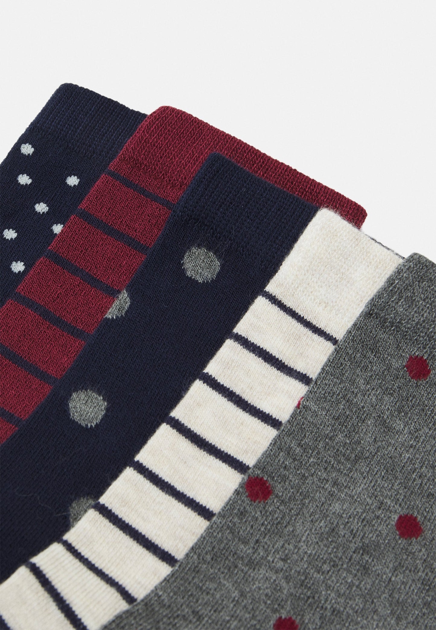 Anna Field 5 Pack - Socks - Dark Blue/Dark Red