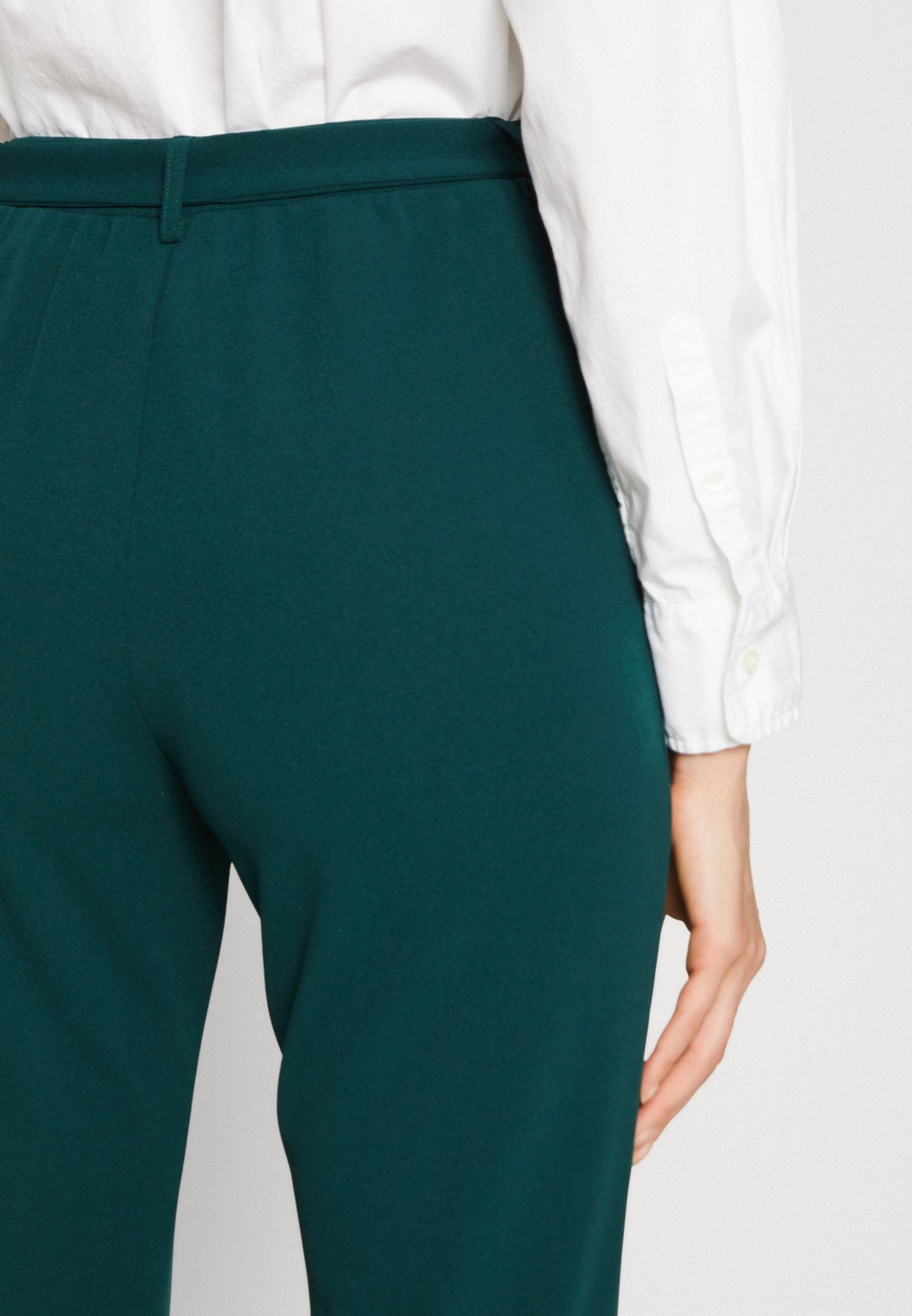 Anna Field Trousers - Dark Green