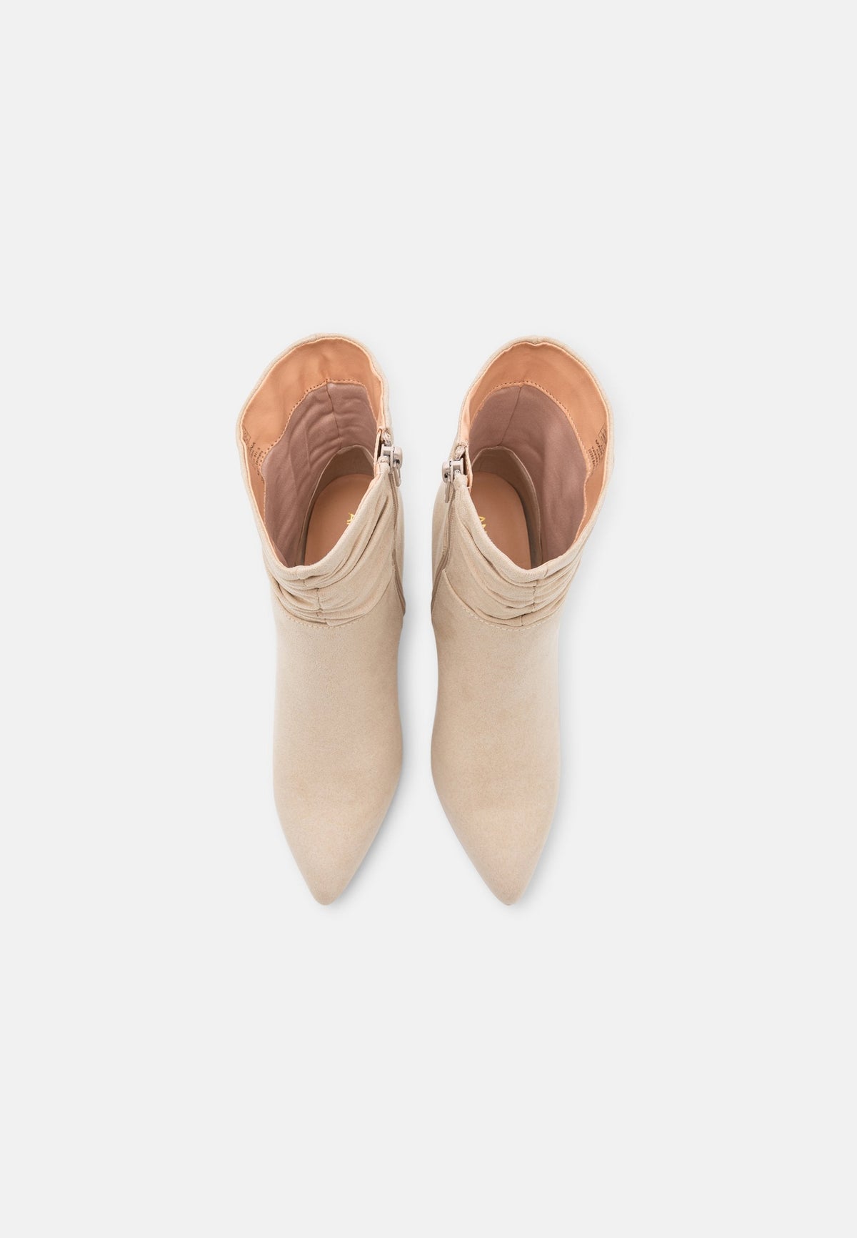 Classic Ankle Boots - Beige