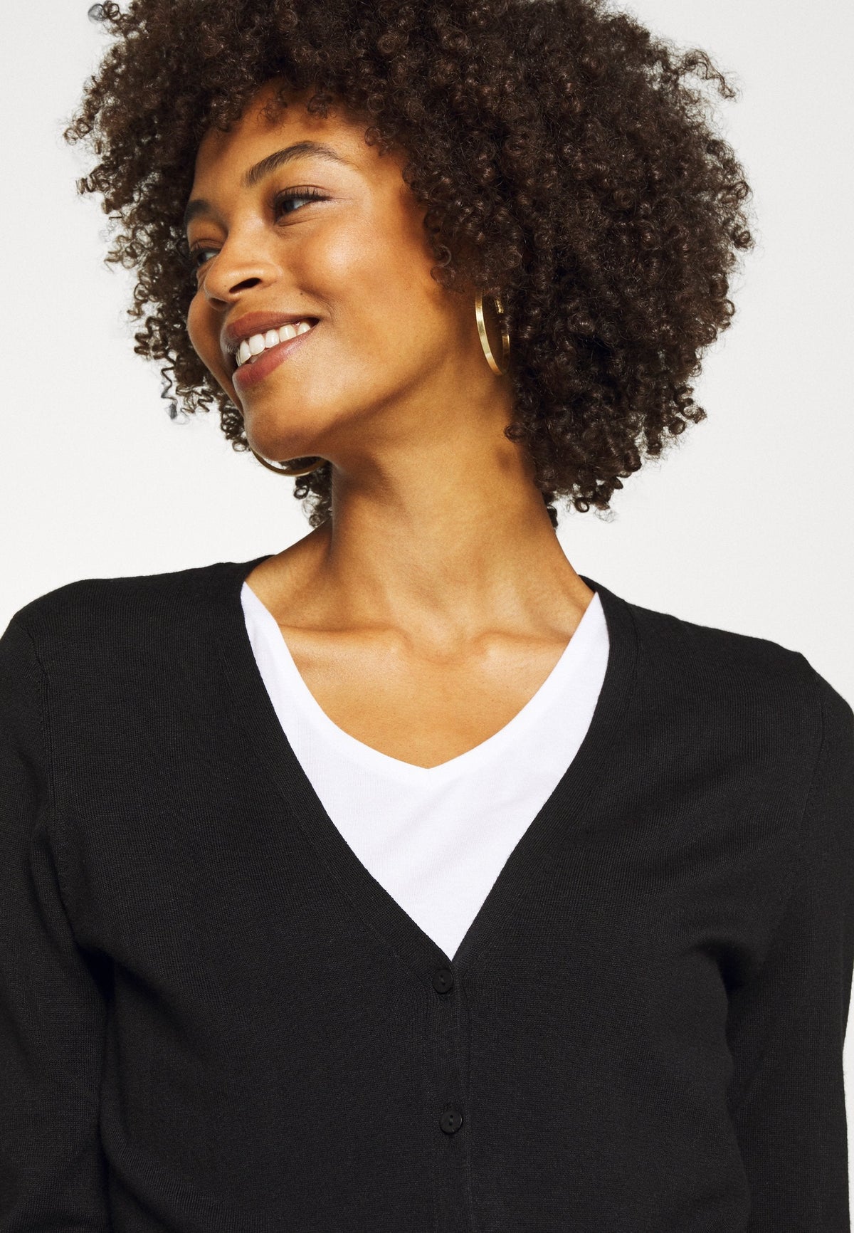 Anna Field Cardigan - Black