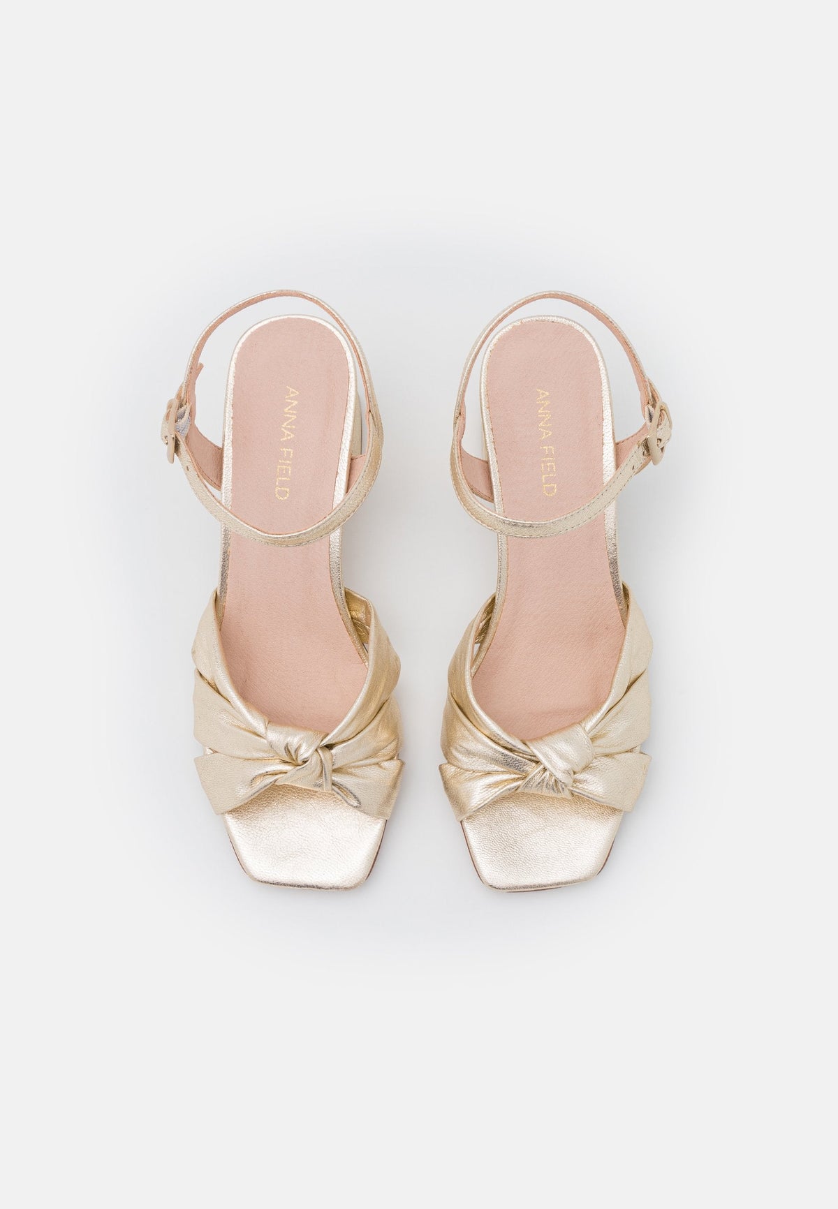 Anna Field Leather- Sandals - Gold