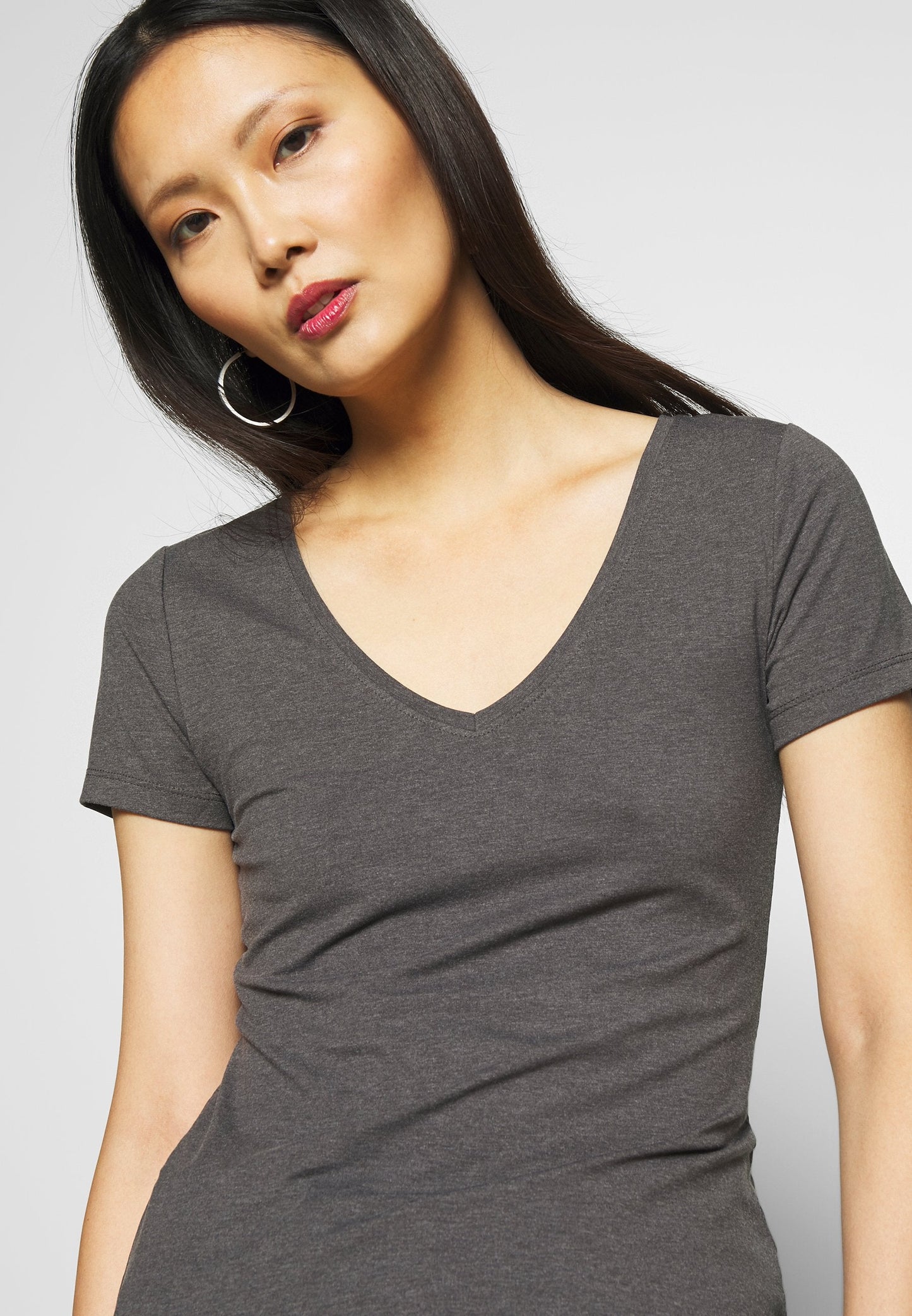 Anna Field 3 Pack - Basic T-Shirt - Black, White