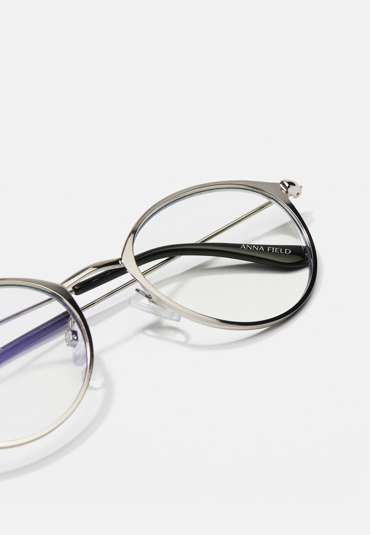Anna Field Blue Light Glasses - Silver-coloured