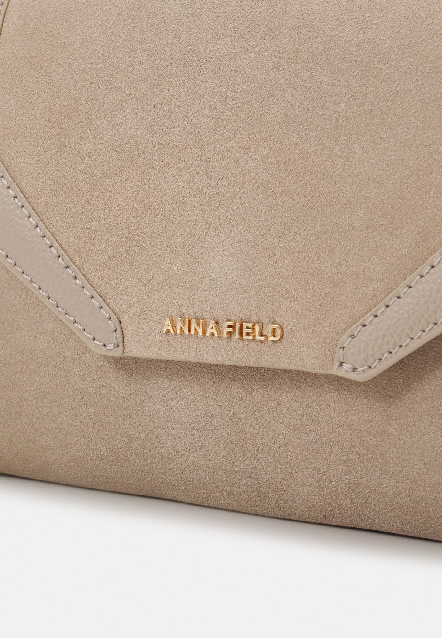 Anna Field Leather - Clutch - Taupe