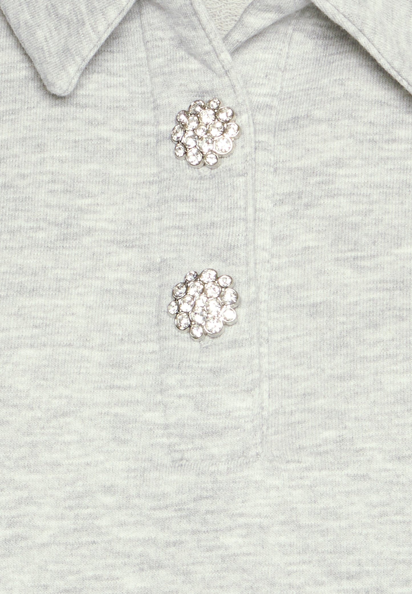 Anna Field Sweatshirt - Mottled Light Grey