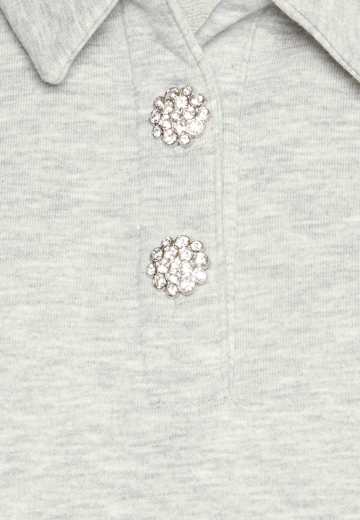 Anna Field Sweatshirt - Mottled Light Grey