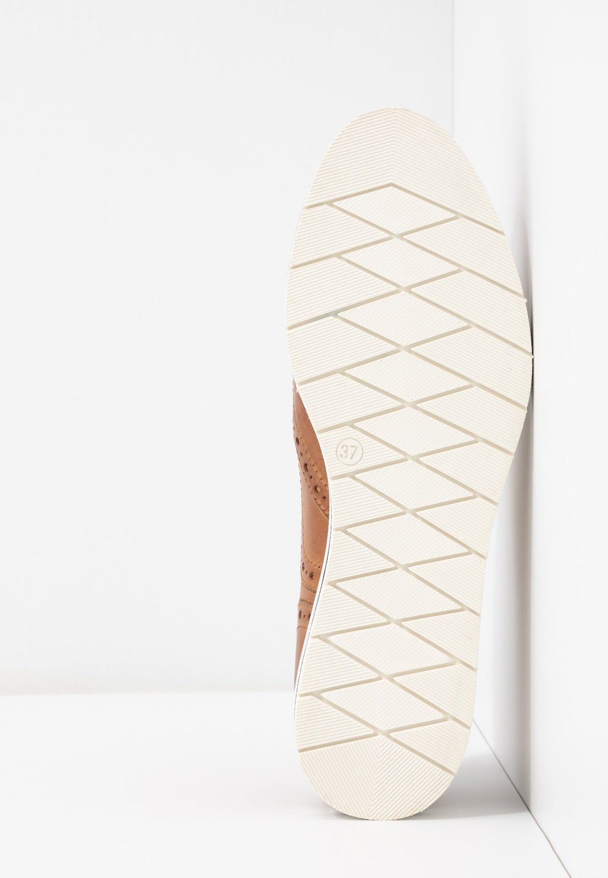 Anna Field Leather - Casual Lace-Ups - Cognac