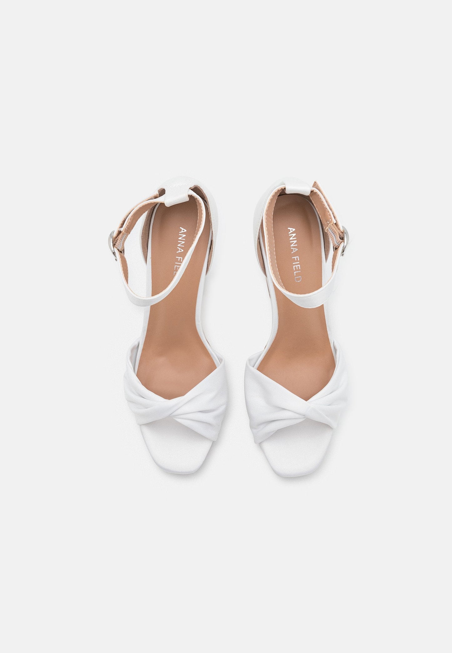 Anna Field High Heeled Sandals - White