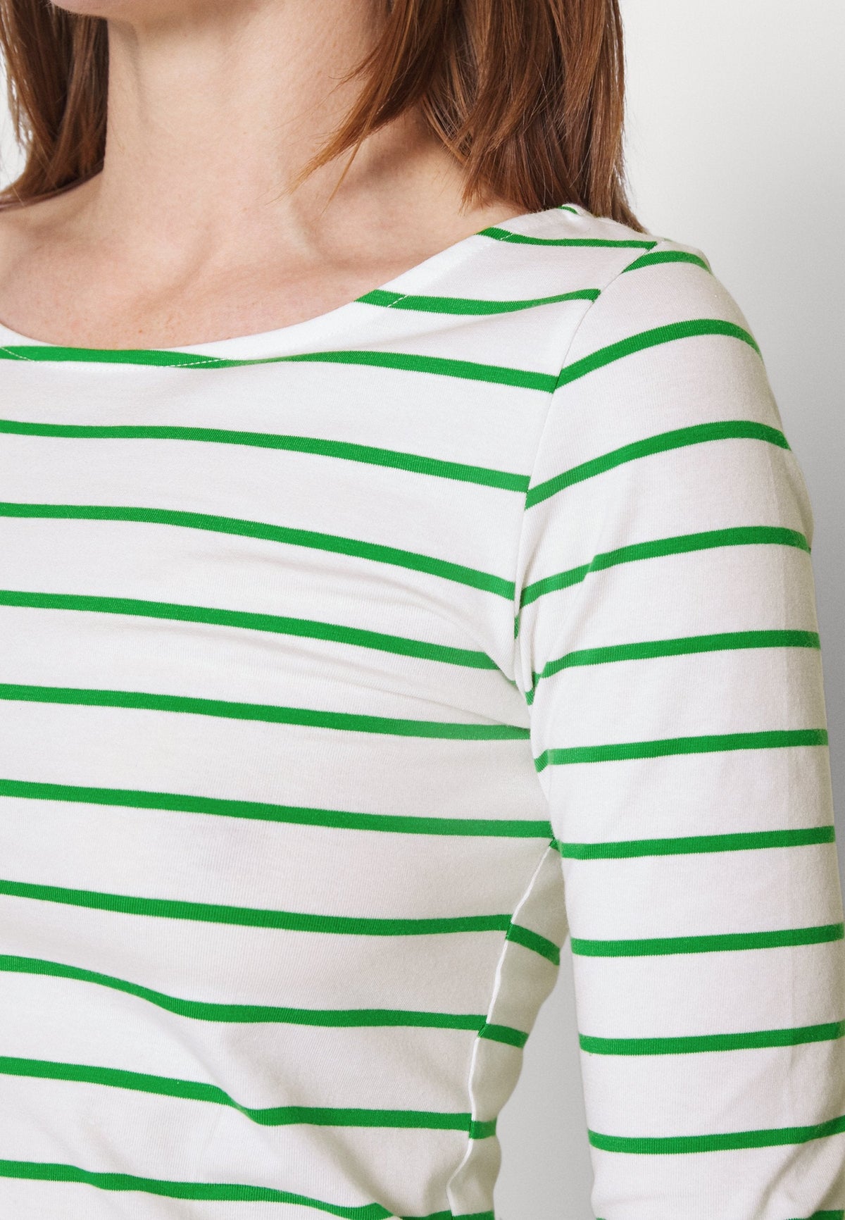 Anna Field 2 Pack - Long Sleeved Top - White/Green