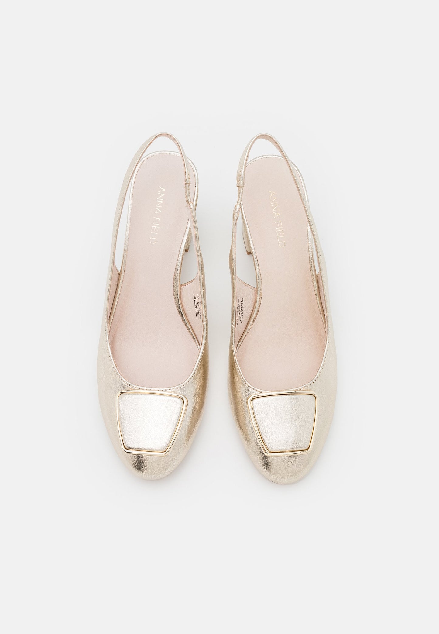 Anna Field Leather - Classic Heels - Gold
