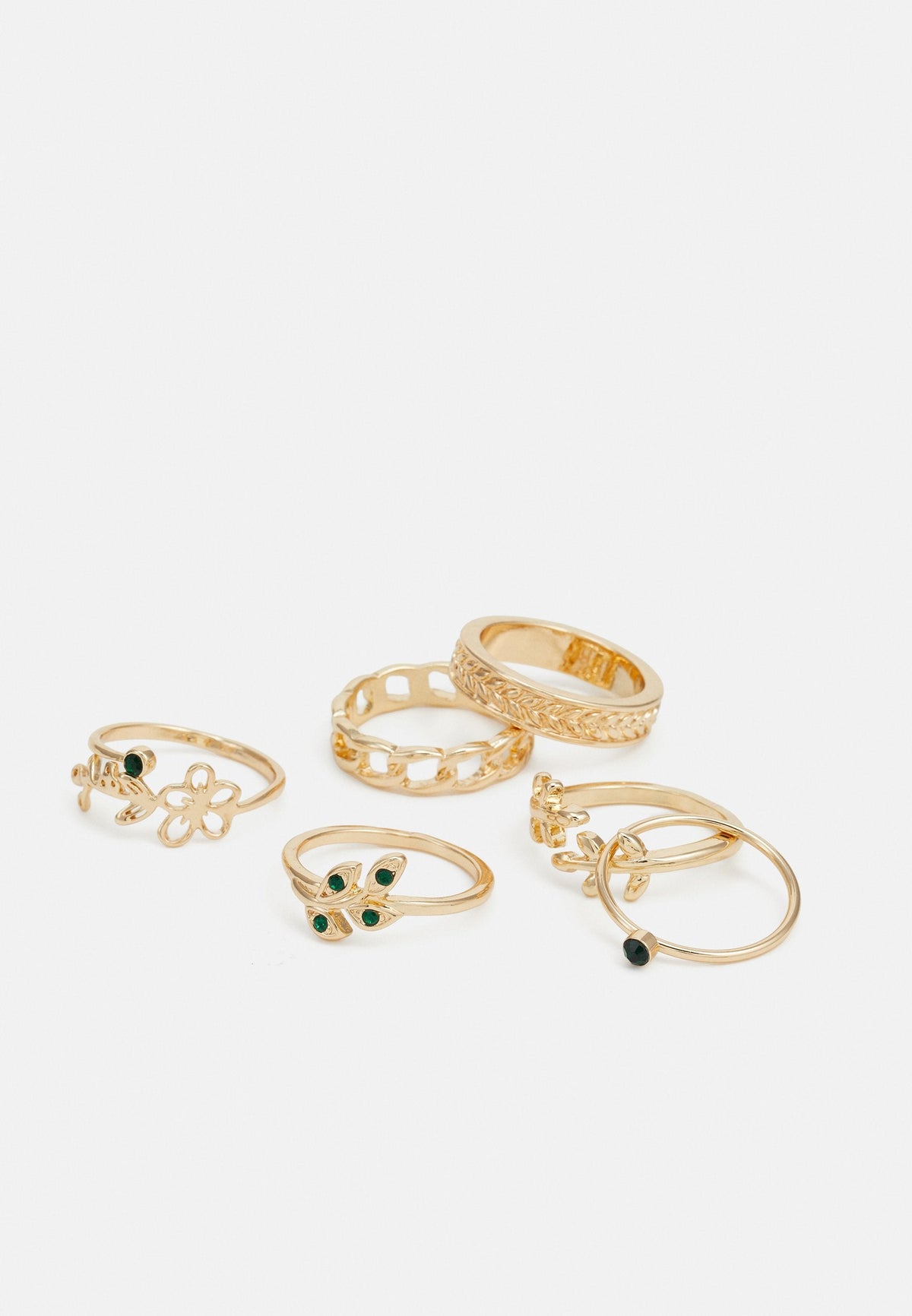 Anna Field 6 PACK - Ring - Gold-coloured