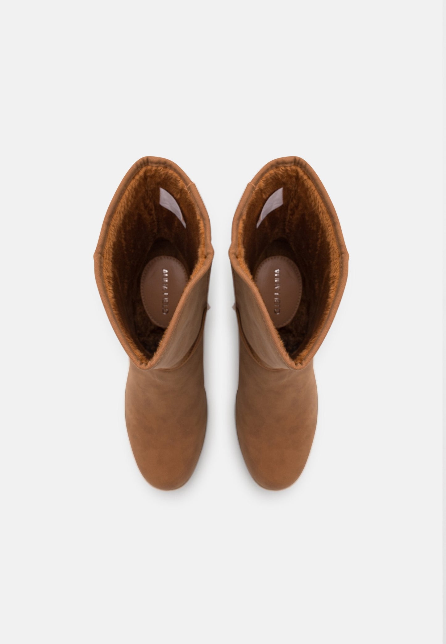 Anna Field Winter Boot - Wedge Ankle Boots - Cognac