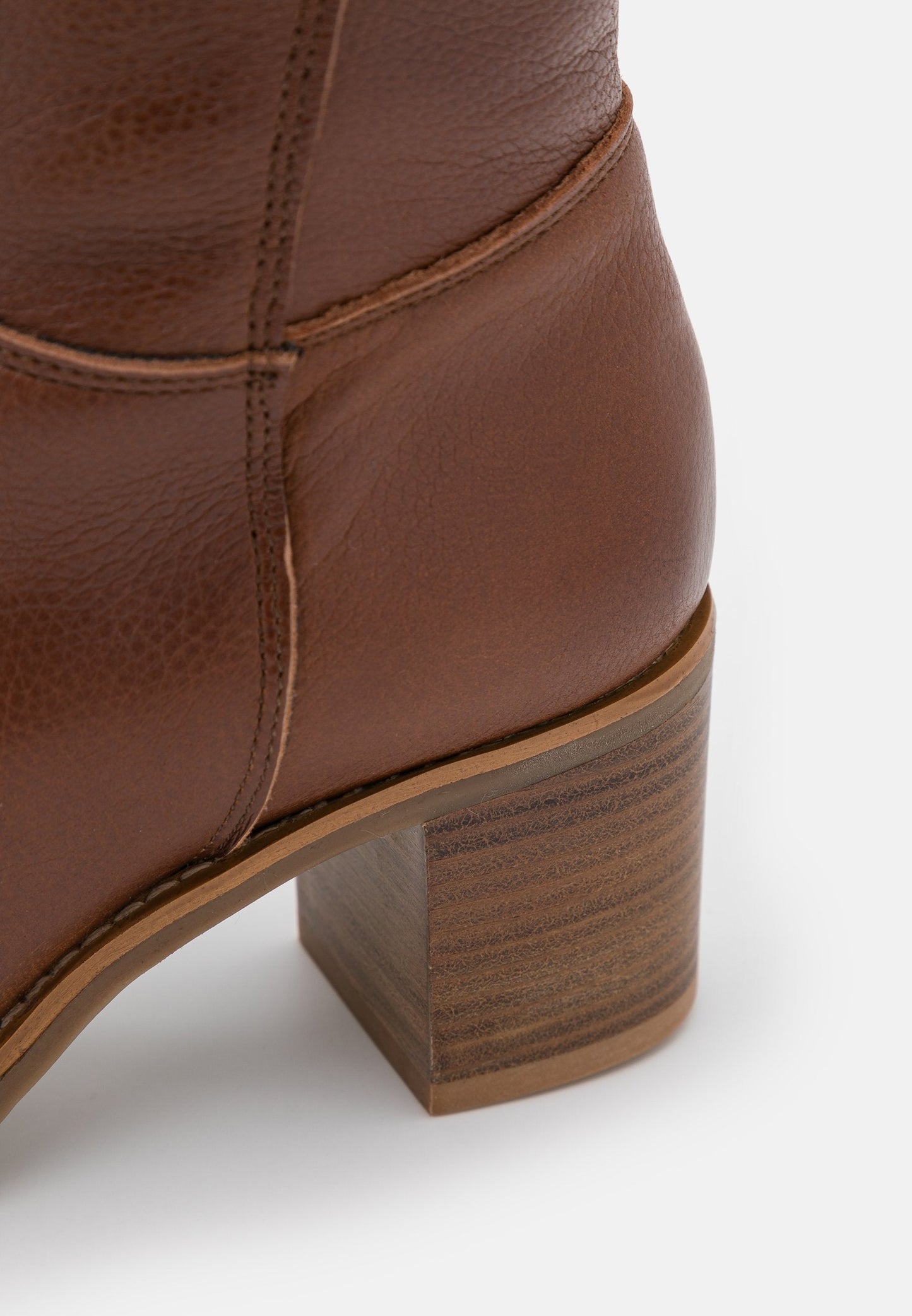 Anna Field Leather- Boots - Cognac