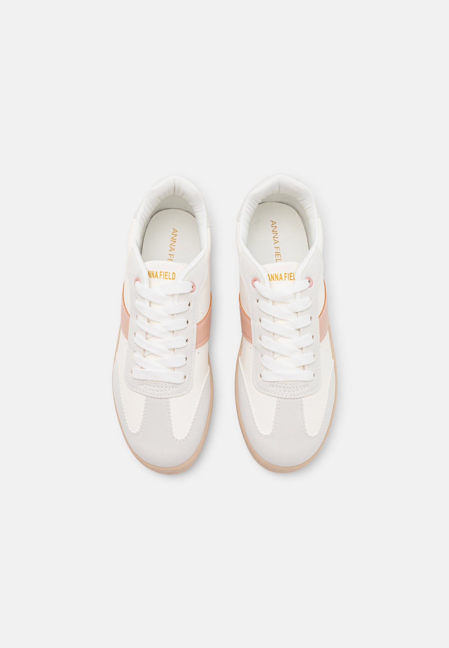 Anna Field Trainers - White/Light Pink