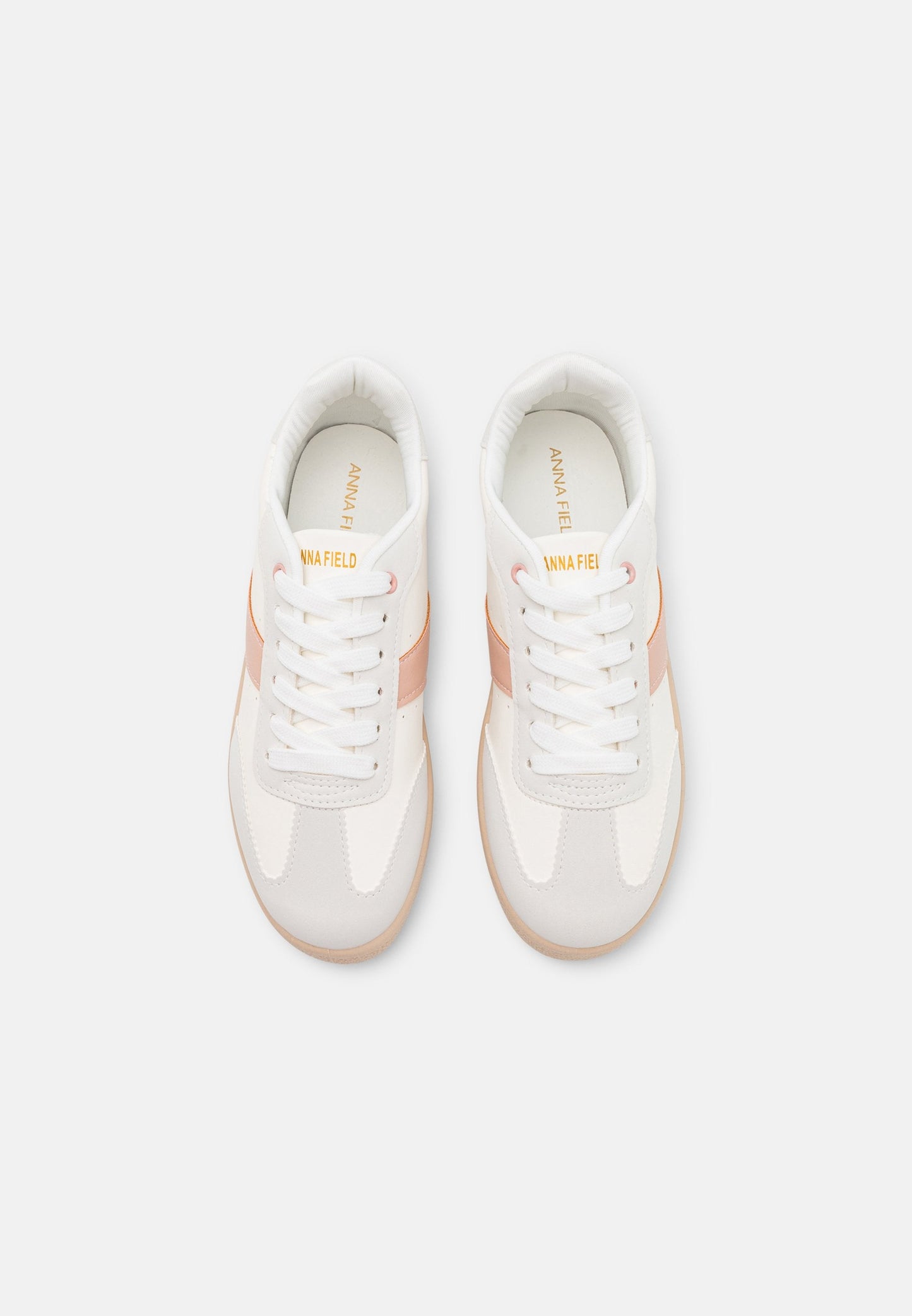 Anna Field Trainers - White/Light Pink