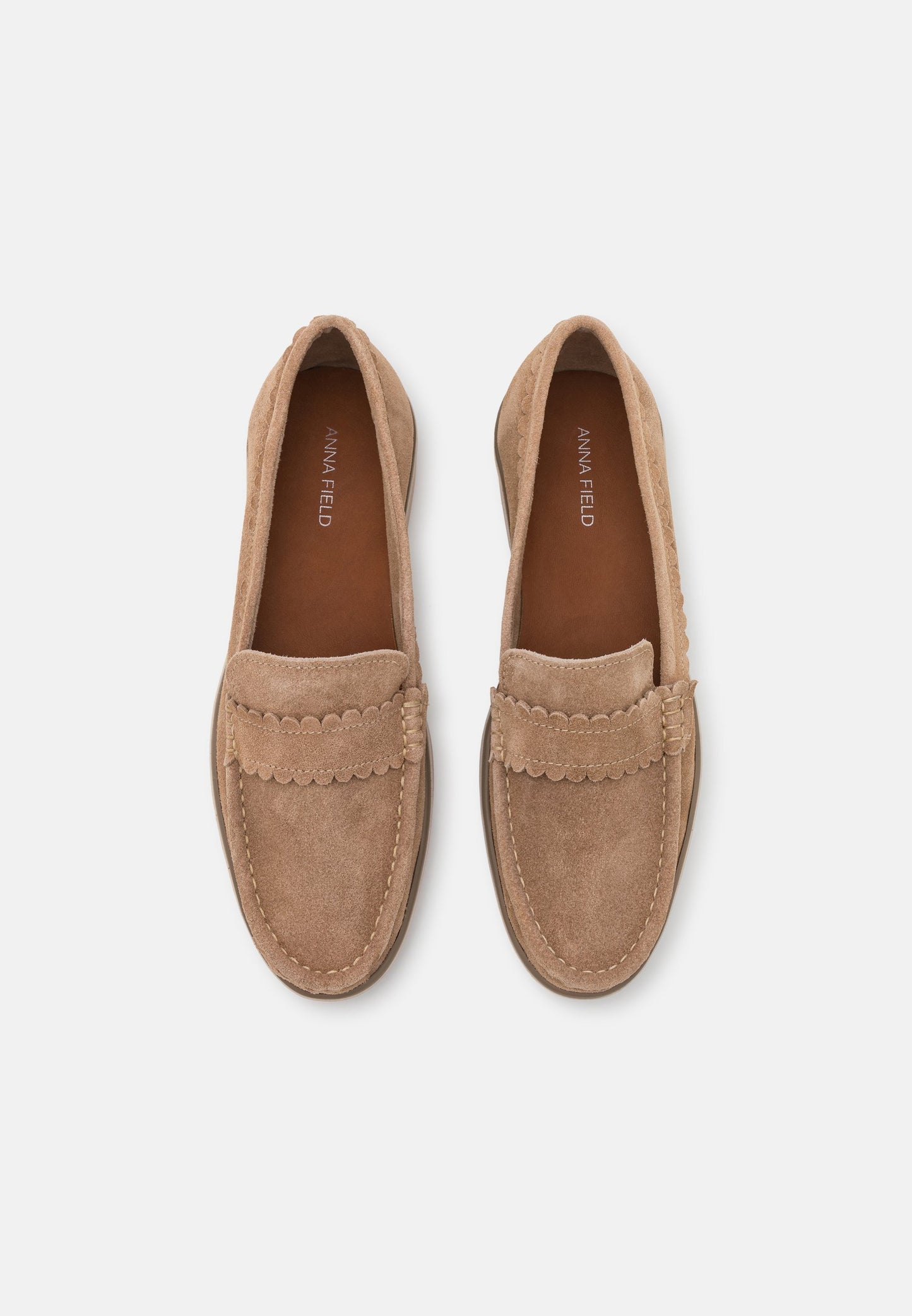 Anna Field Leather - Slip-Ons - Beige