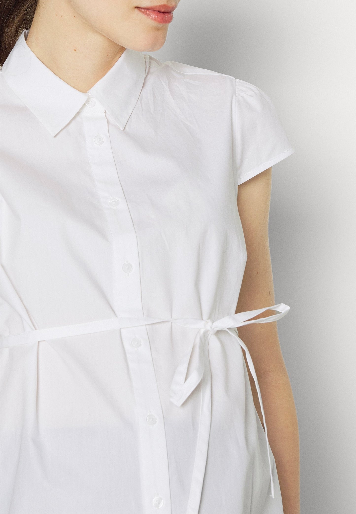 Button-Down Blouse - White