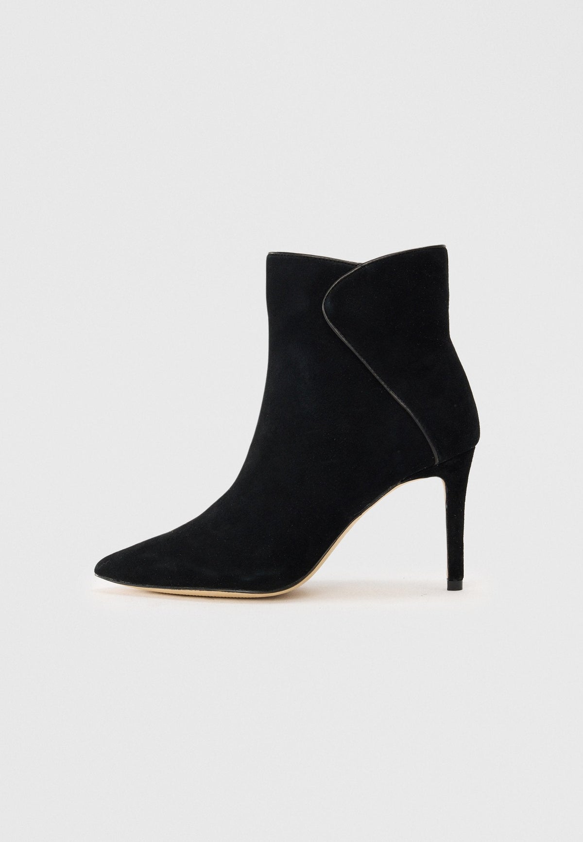 Anna Field LEATHER - High Heeled Ankle Boots - Beige