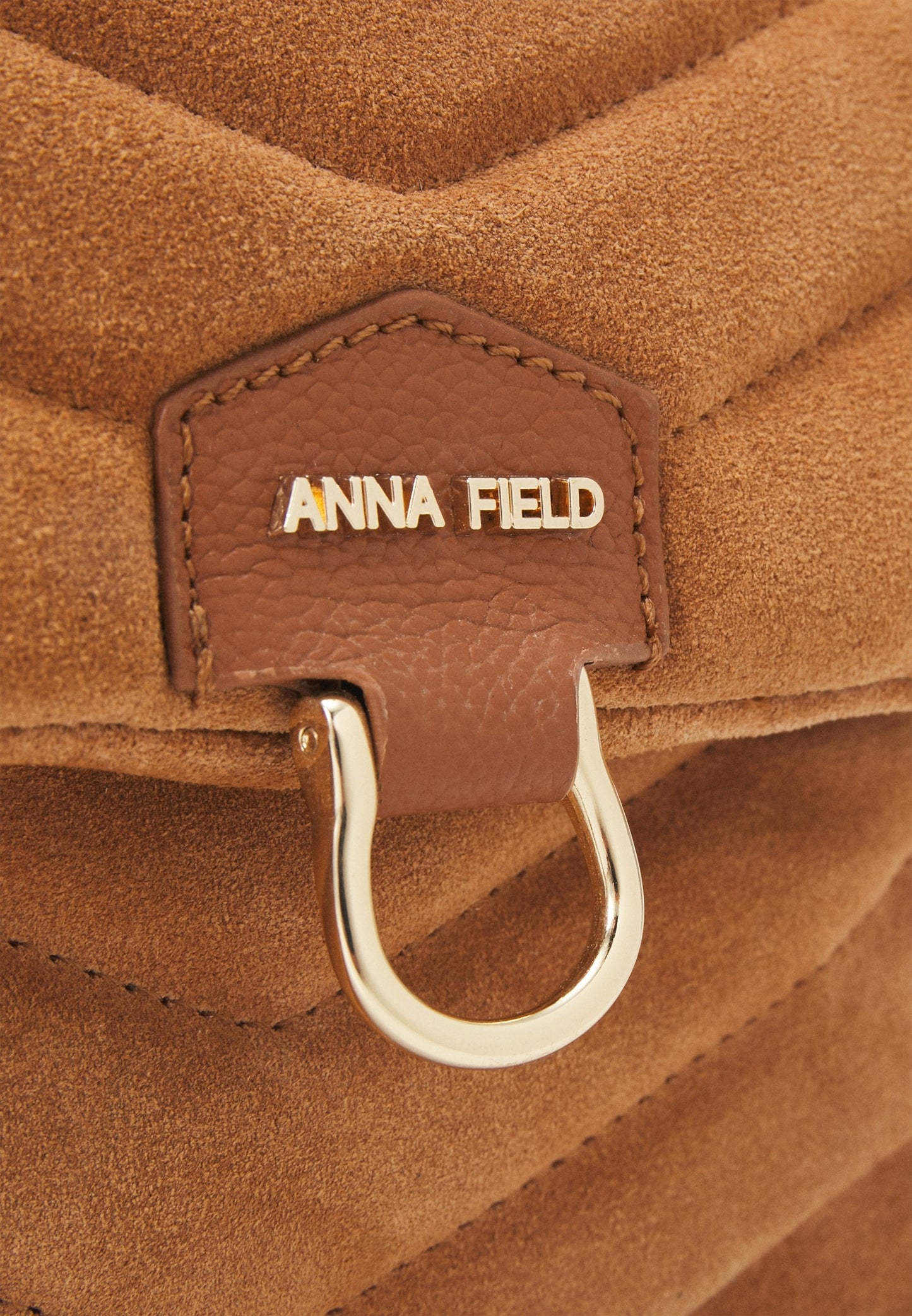 Anna Field Leather - Across Body Bag - Cognac