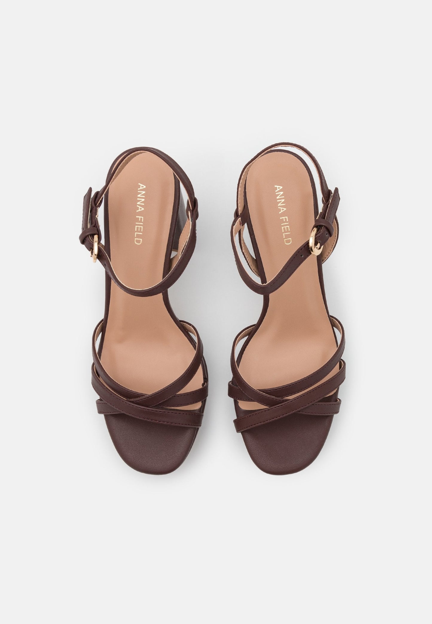 Anna Field Platform Sandals - Dark Brown