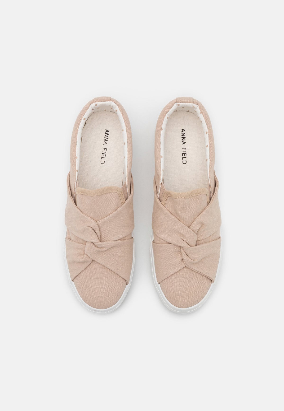 Anna Field Slip-Ons - Beige