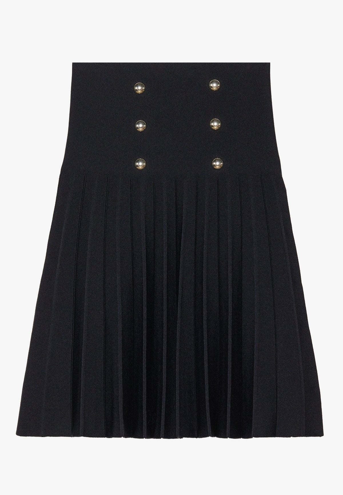 Anna Field MINI SKIRT WITH BUTTONS - A-line Skirt - Bordeaux