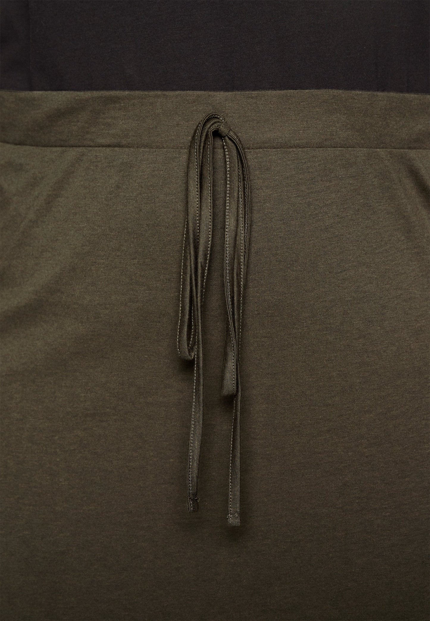 Drawstring Waistband - Maxi Skirt