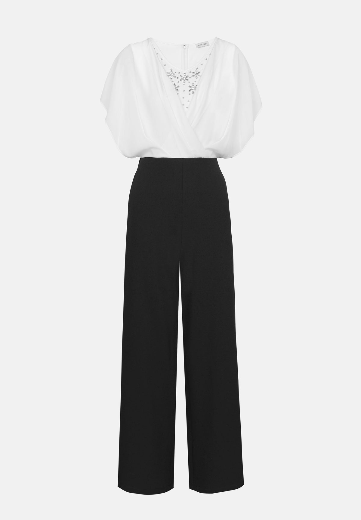Anna Field Jumpsuit - Burgundy/black