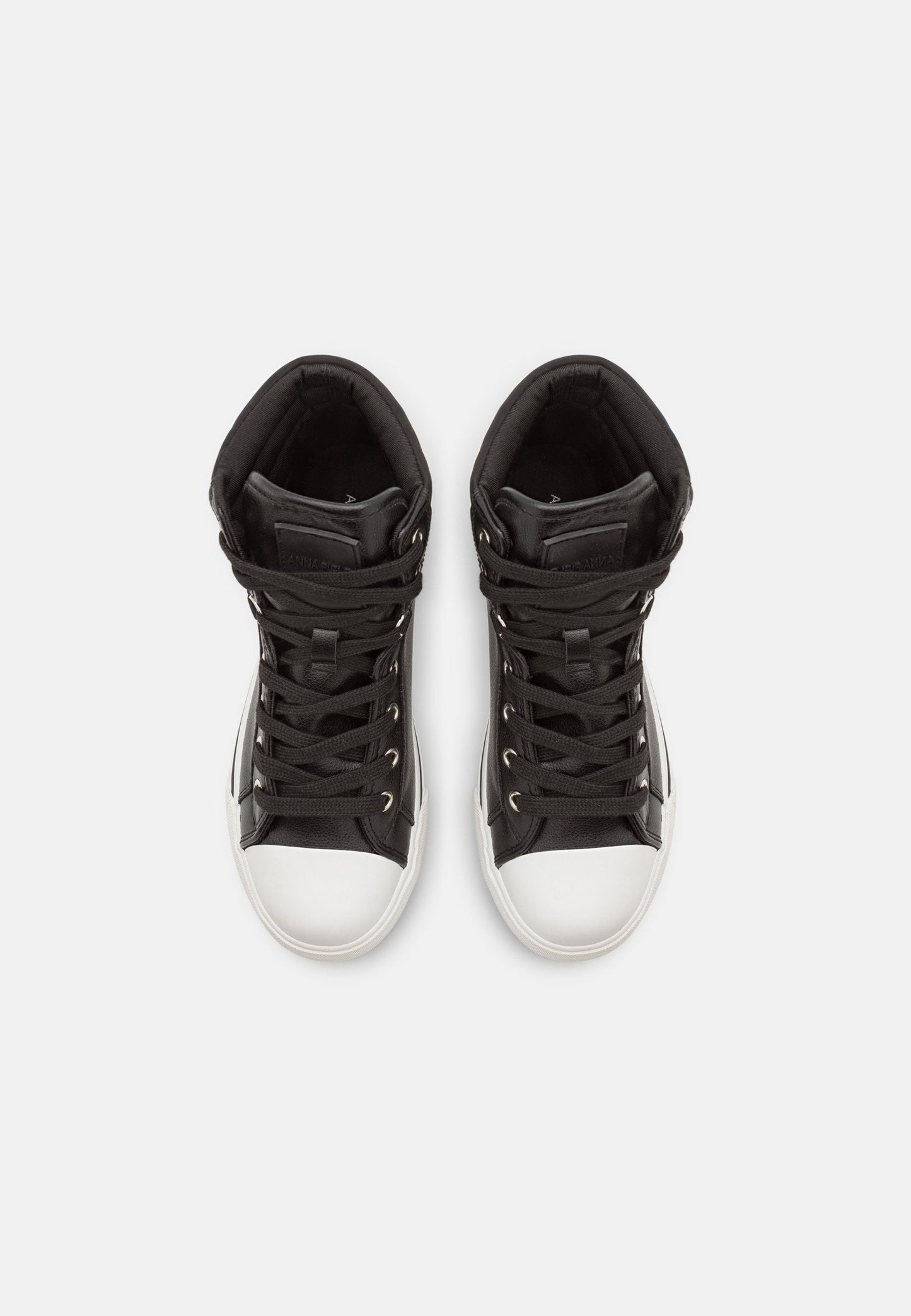 Anna Field High-Top Trainers - Black