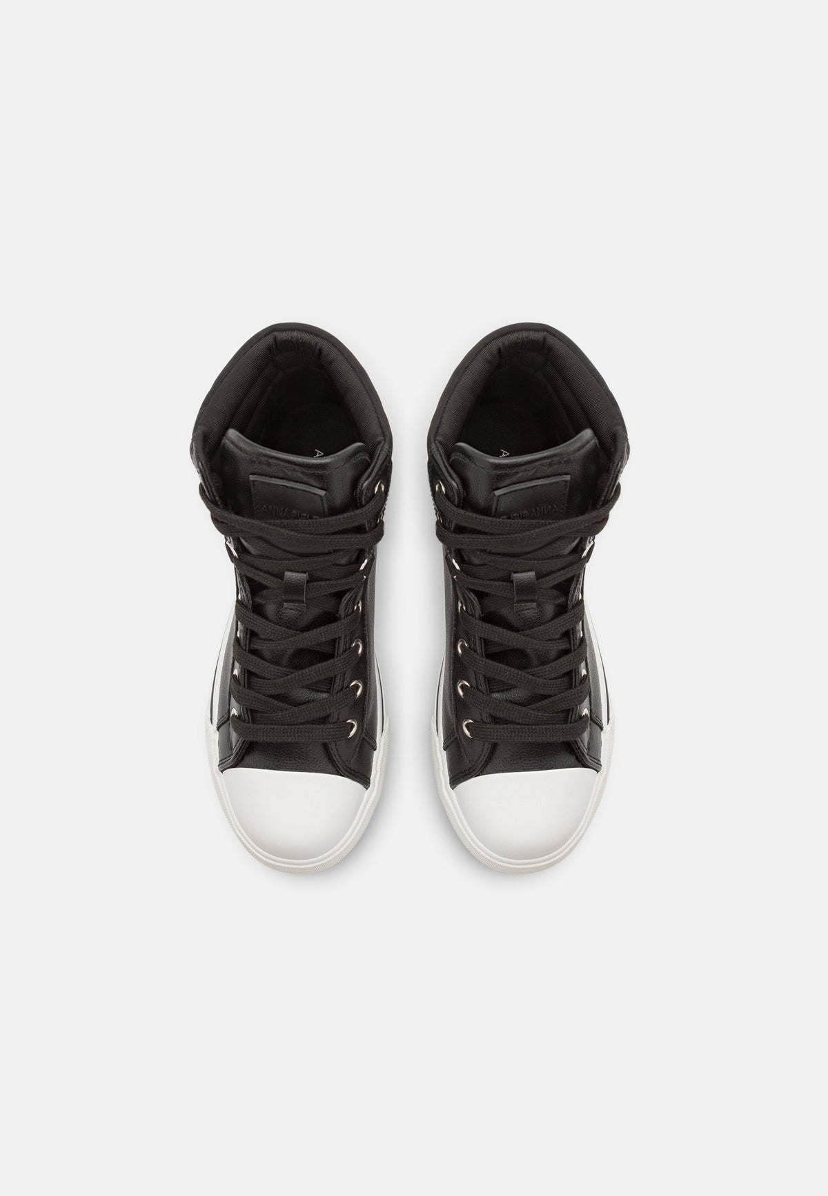 Anna Field High-Top Trainers - Black