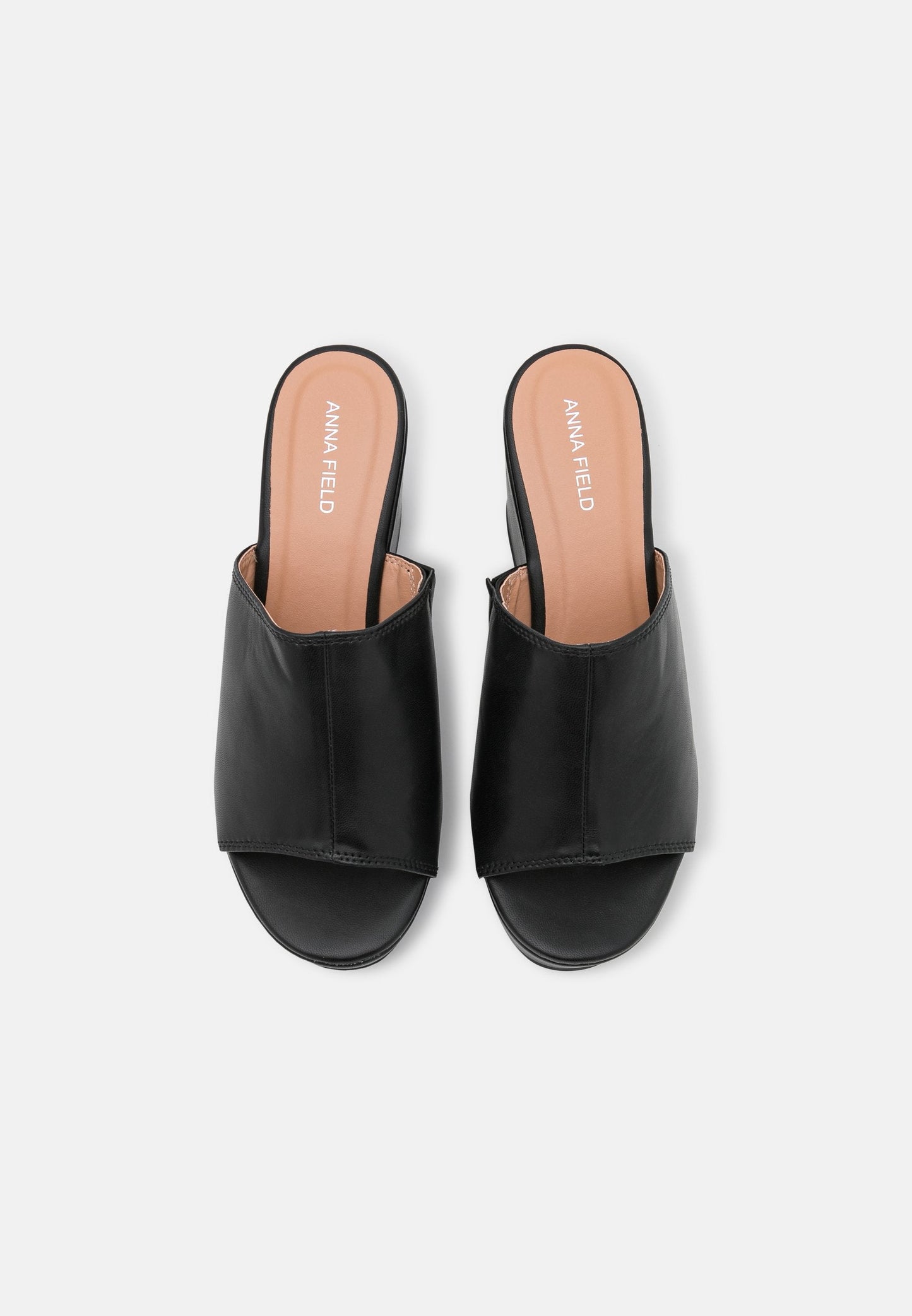 Wide Fit - Heeled Mules