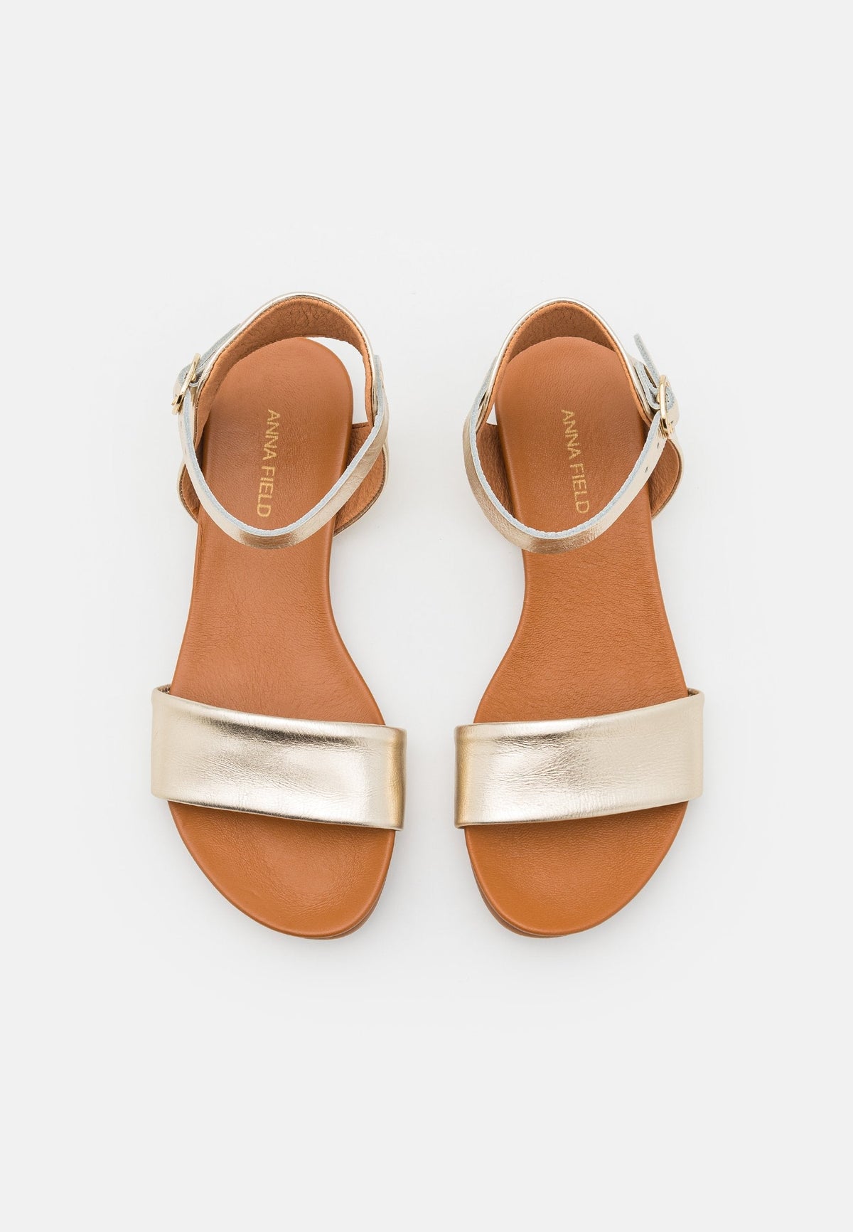 Anna Field Leather- Sandals - Gold