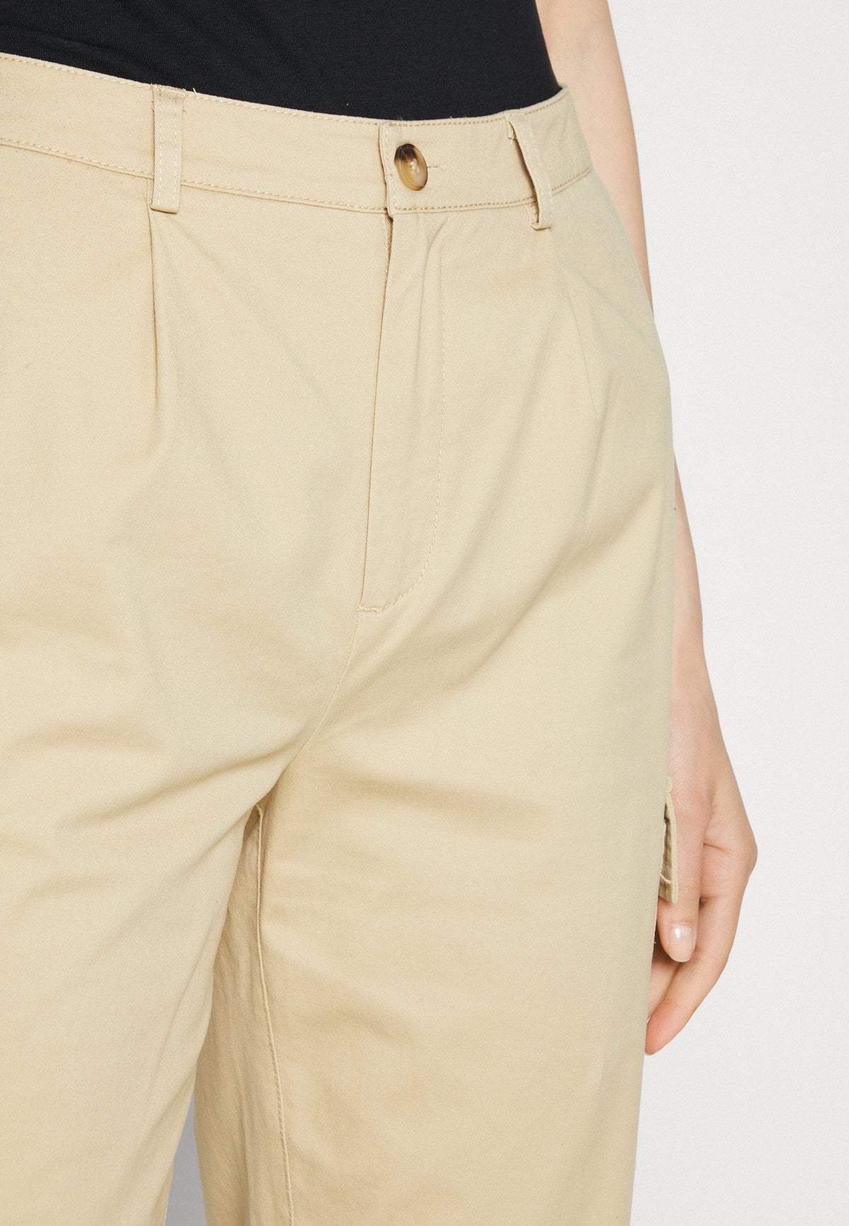 Anna Field Cargo Trousers - Beige