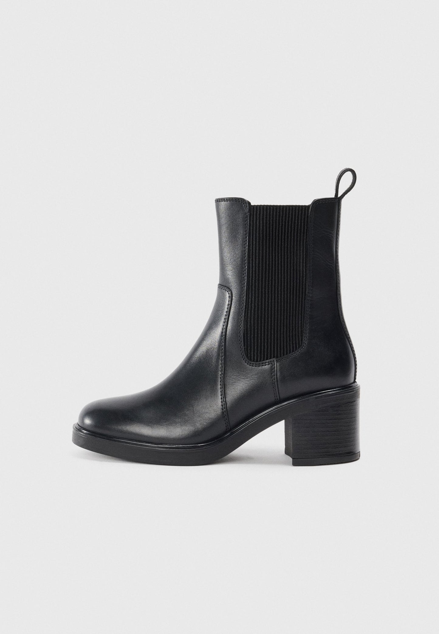 Anna Field LEATHER - Ankle Boots - Dark Blue