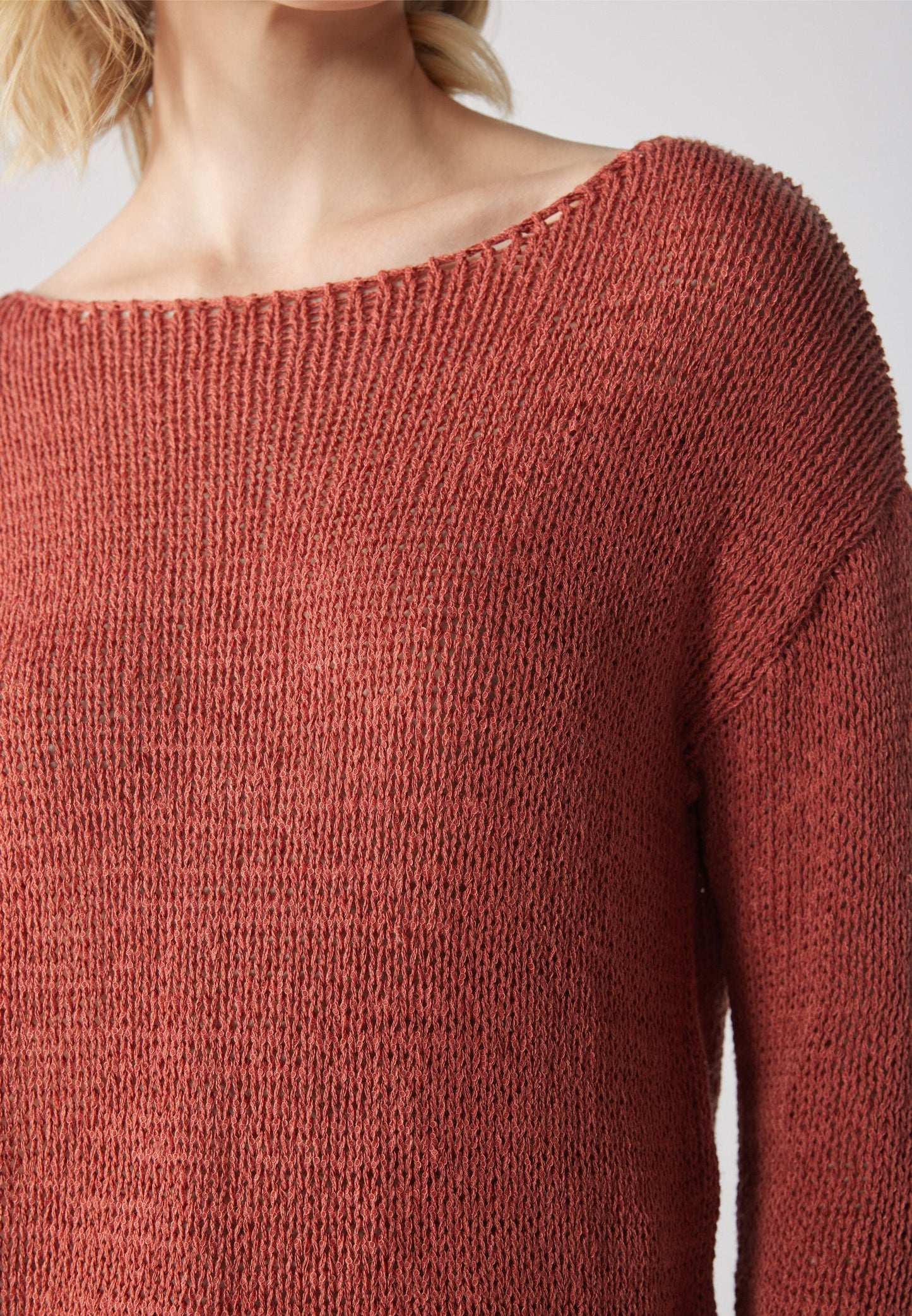 Anna Field Jumper - Redwood