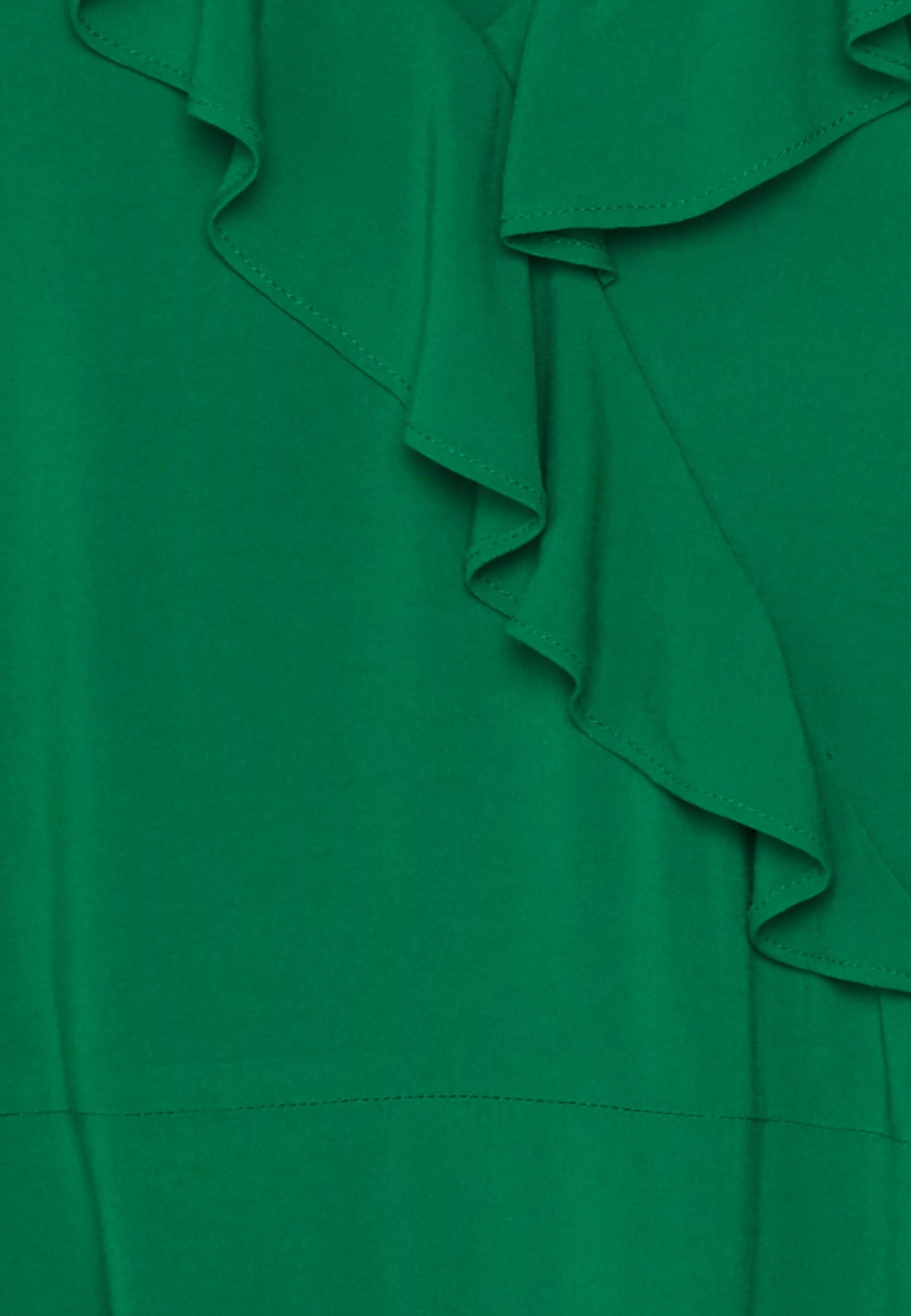 Anna Field Volant Midi Dress - Day Dress -Green