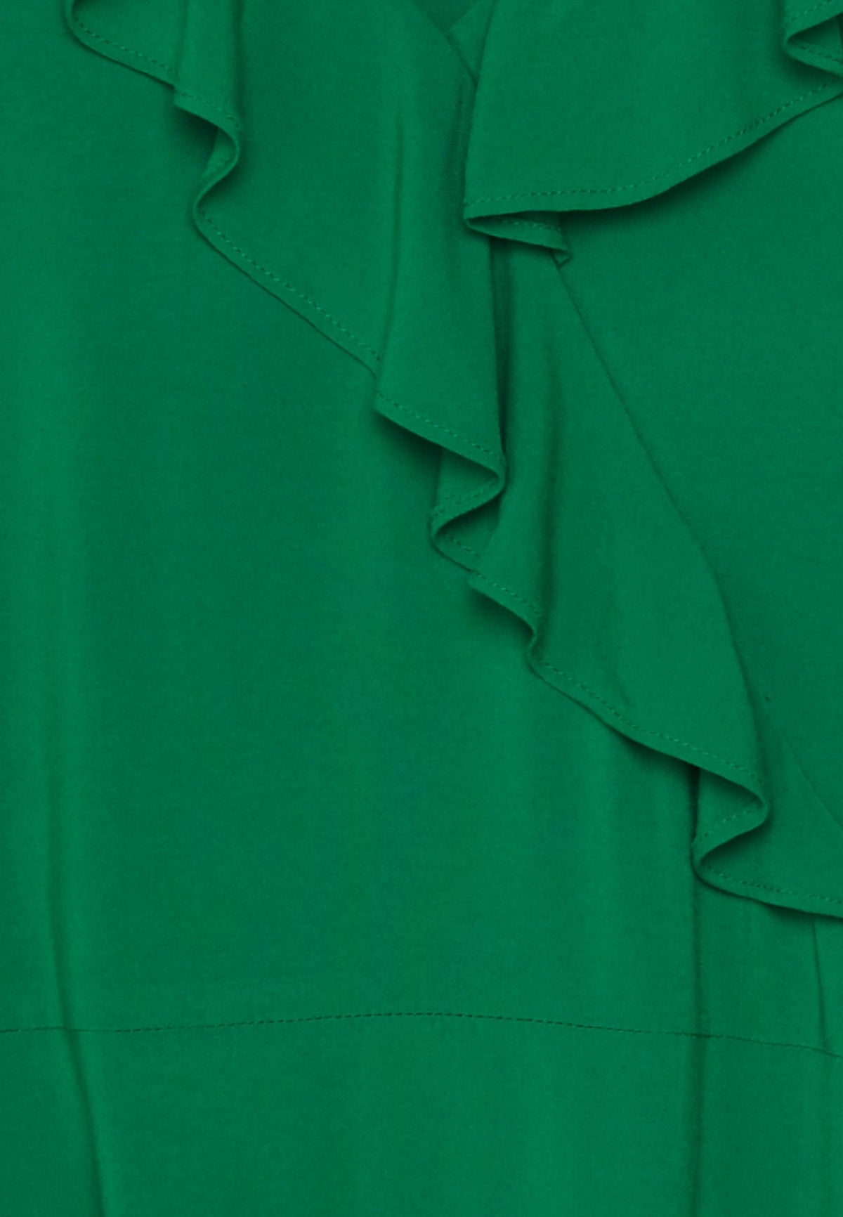 Anna Field Volant Midi Dress - Day Dress -Green