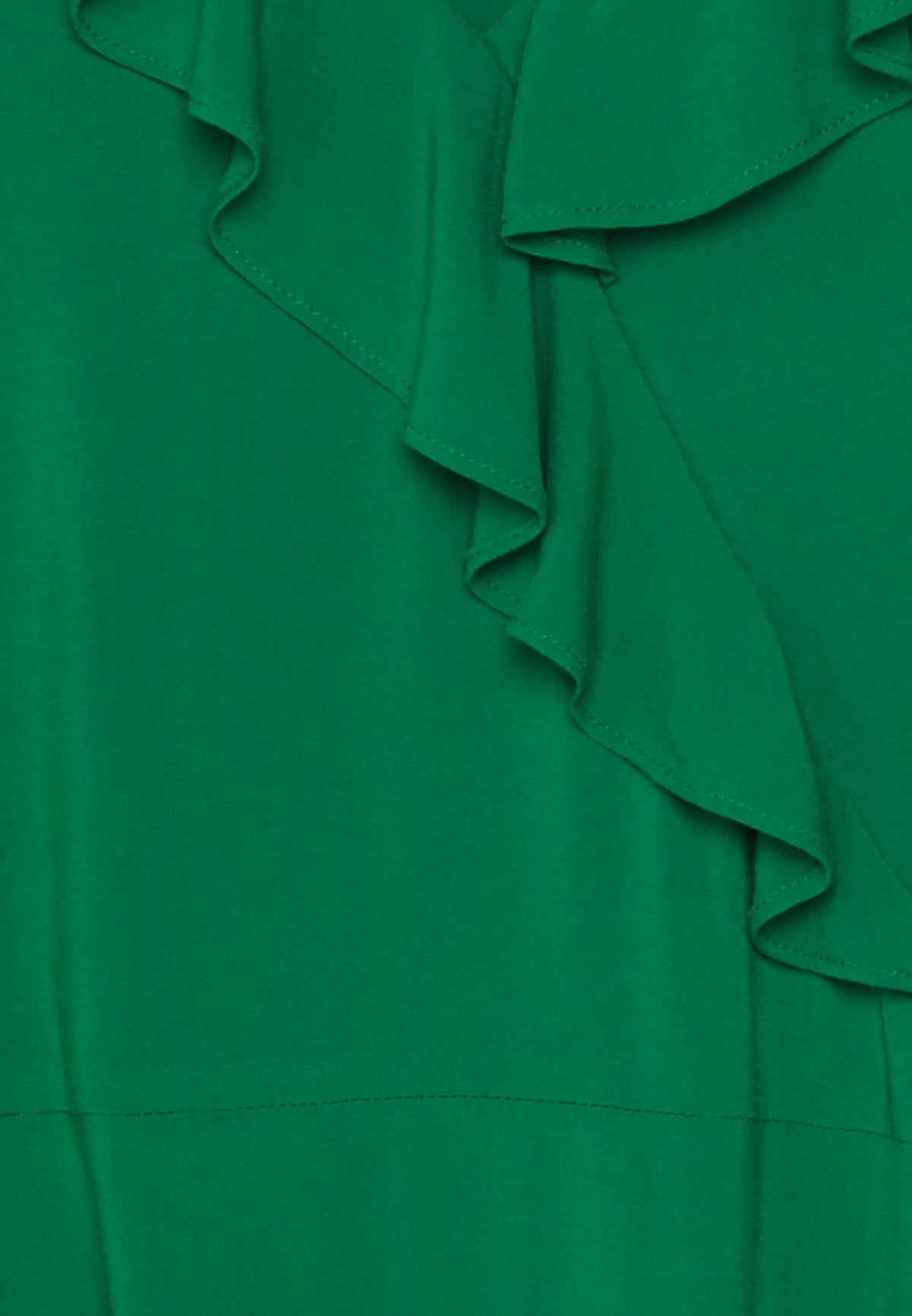 Anna Field Volant Midi Dress - Day Dress -Green