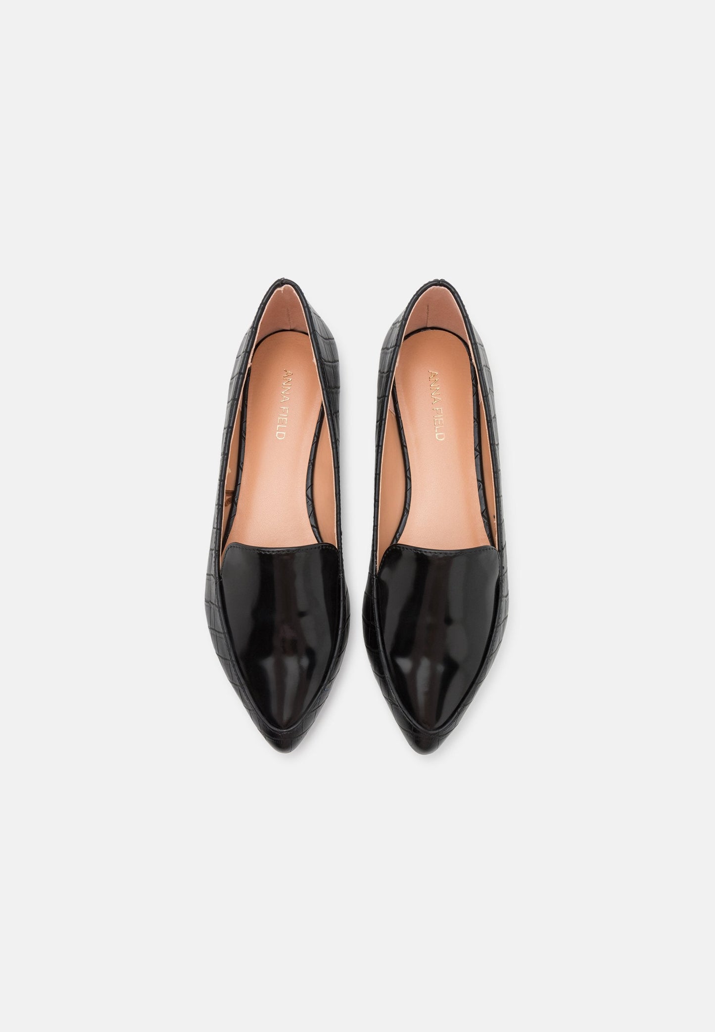 Anna Field Slip-Ons - Black