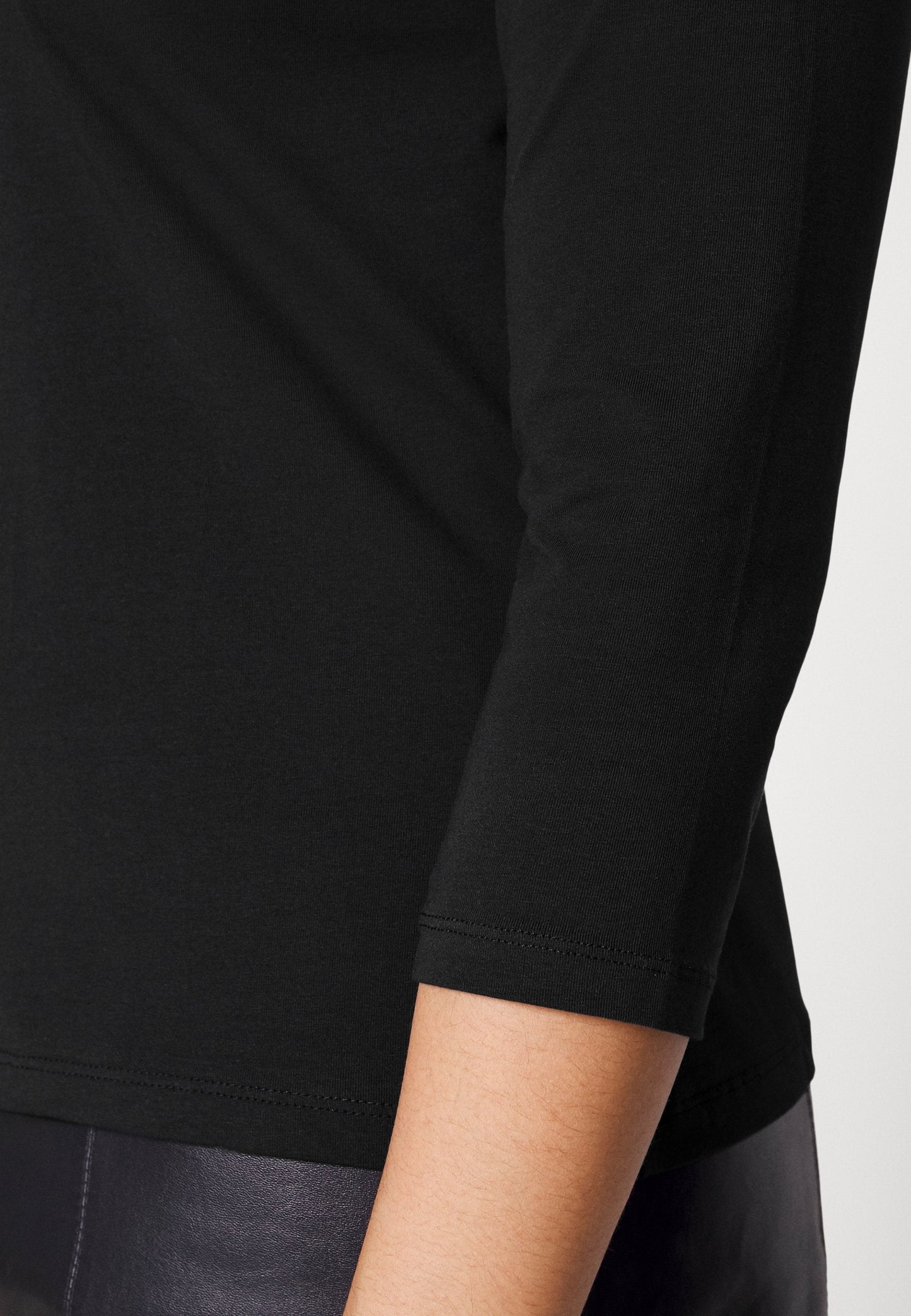 Long Sleeved Top - Black
