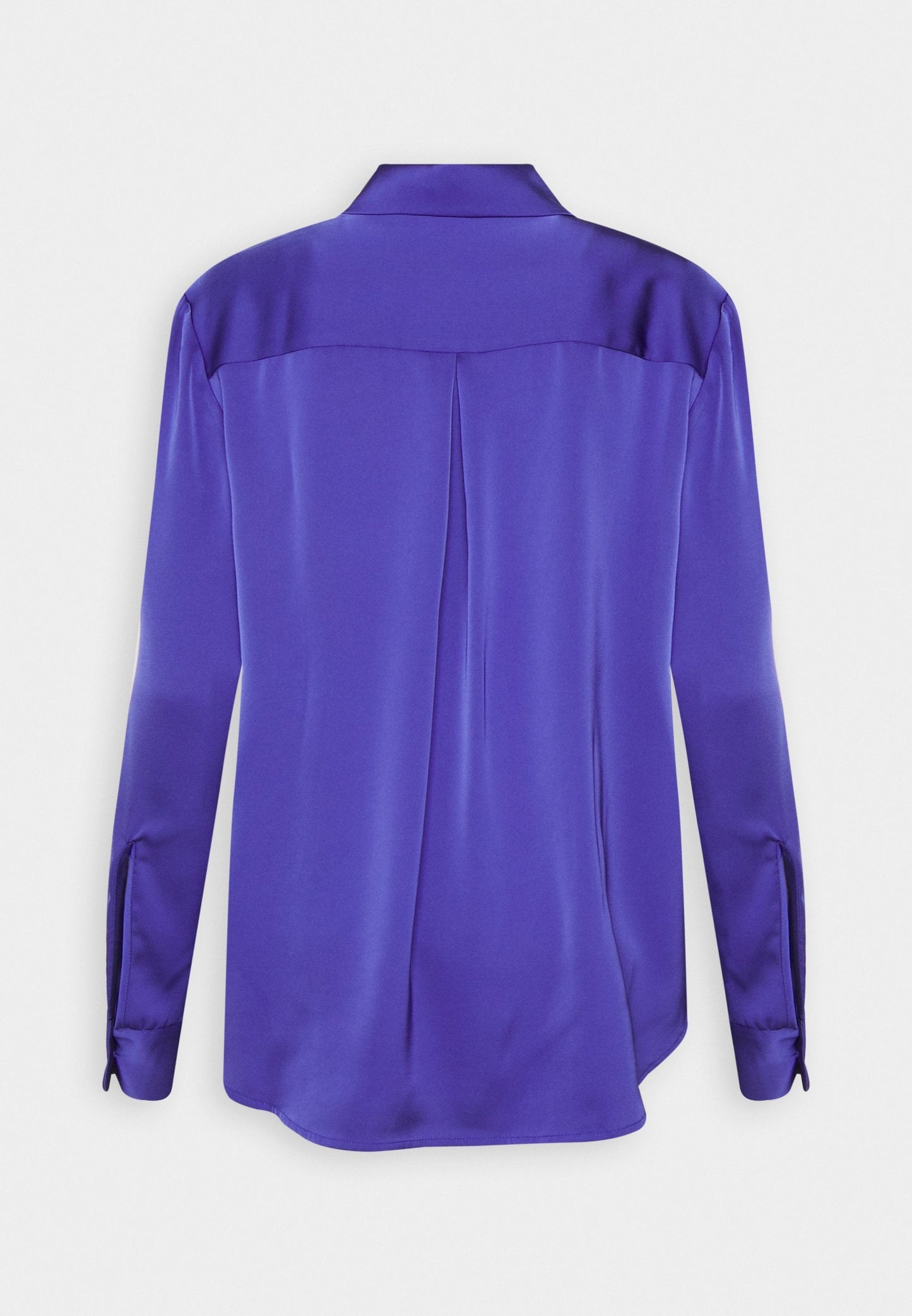 Anna Field Button-Down Blouse - Dark Blue