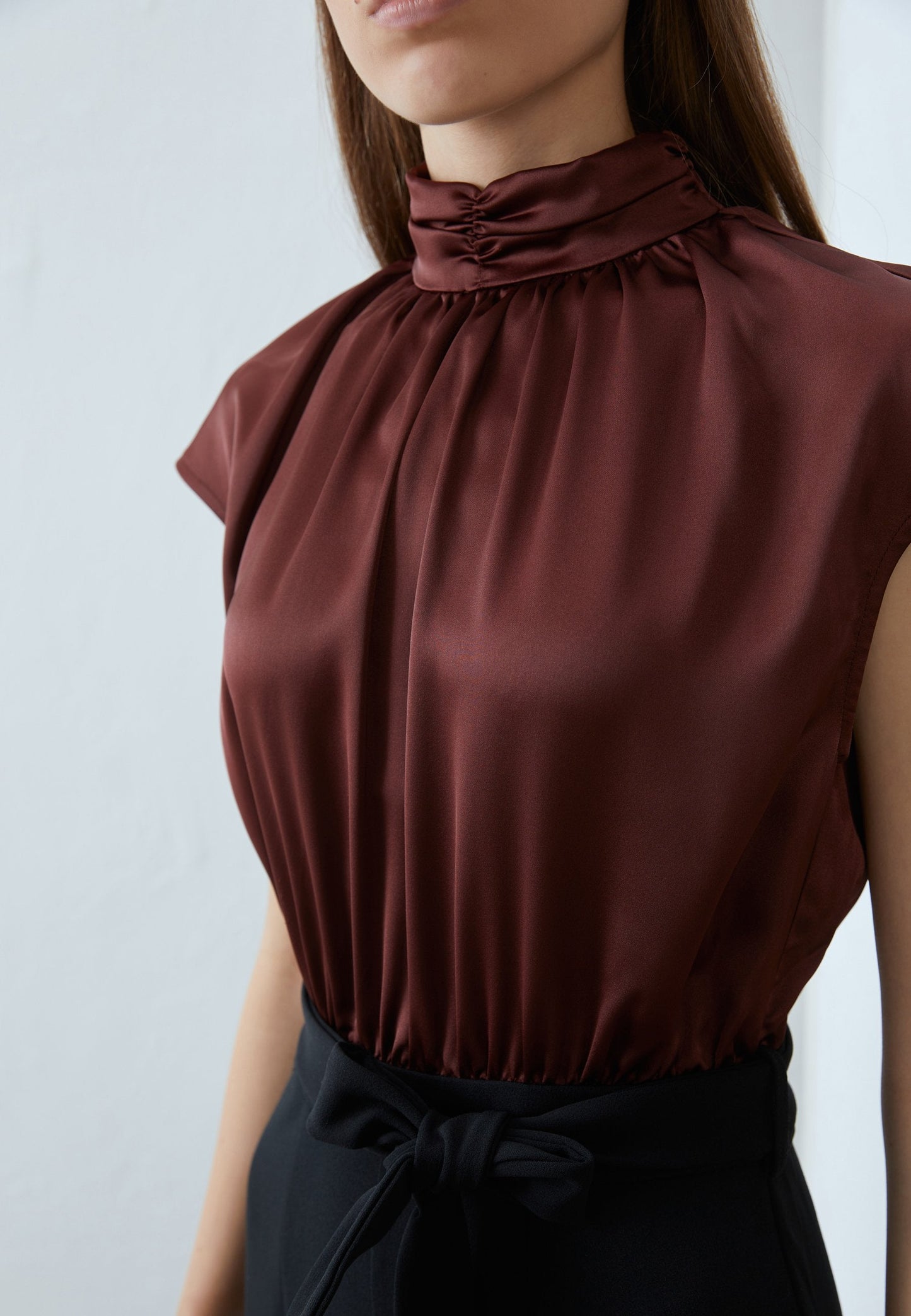 Anna Field Jumpsuit - Brown/dark Blue