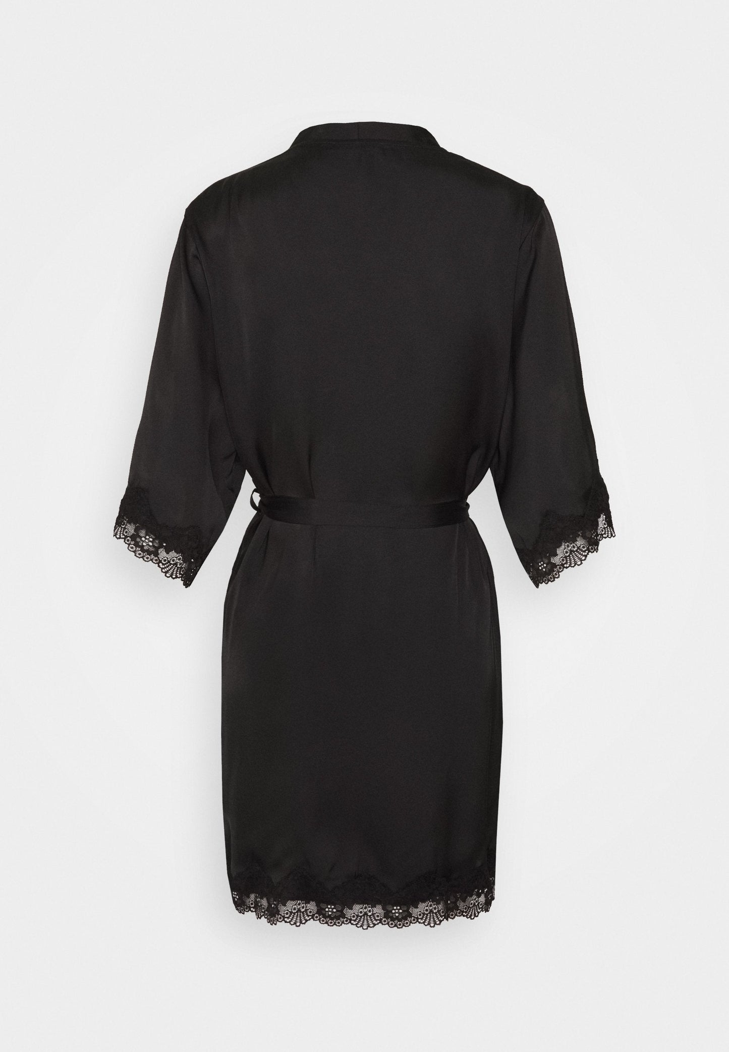Anna Field Dressing Gown - Black