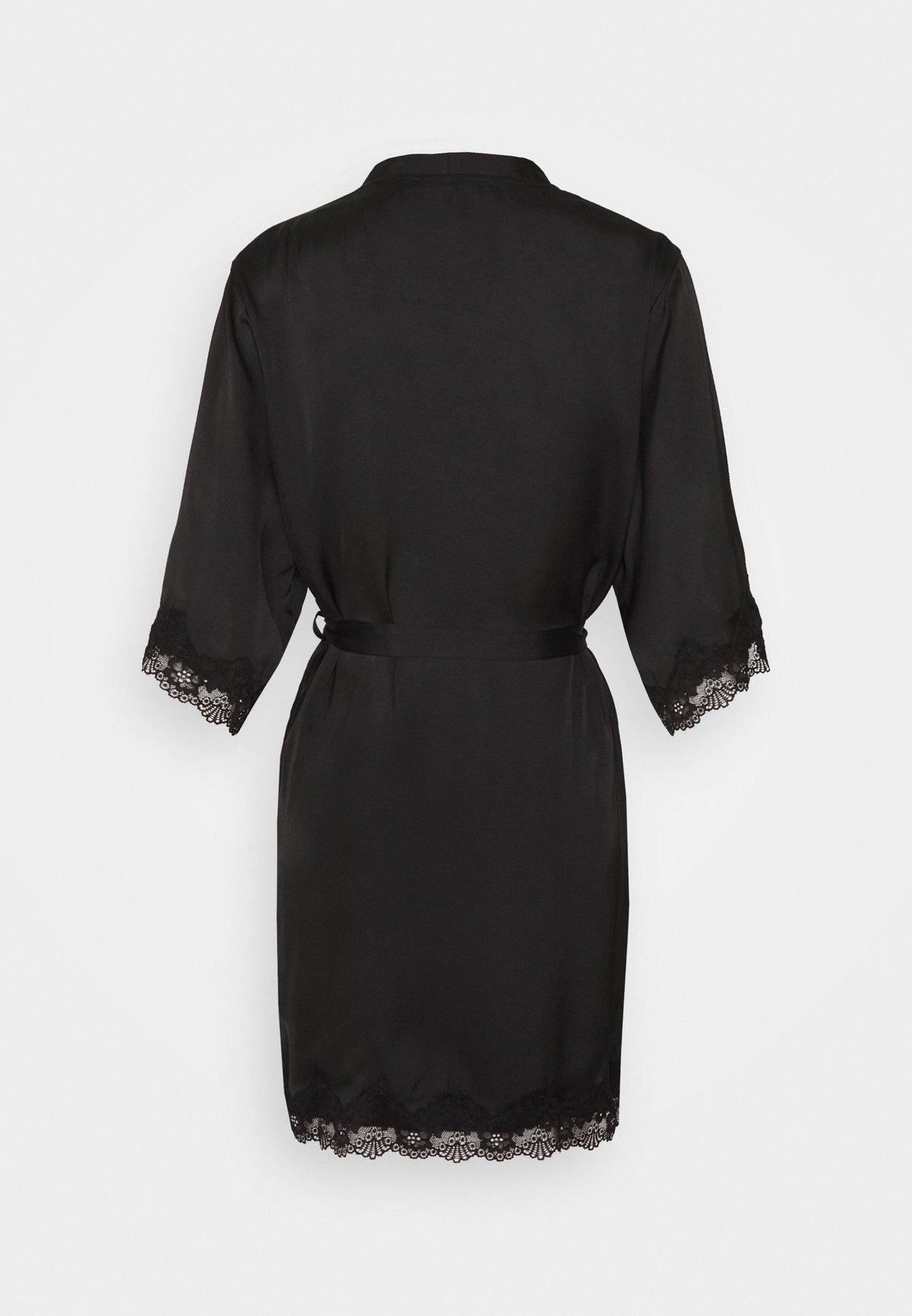 Anna Field Dressing Gown - Black