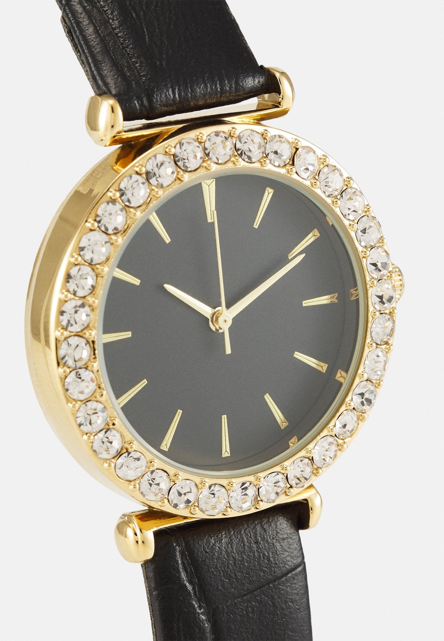 Anna Field Watch - Black/Gold-Coloured