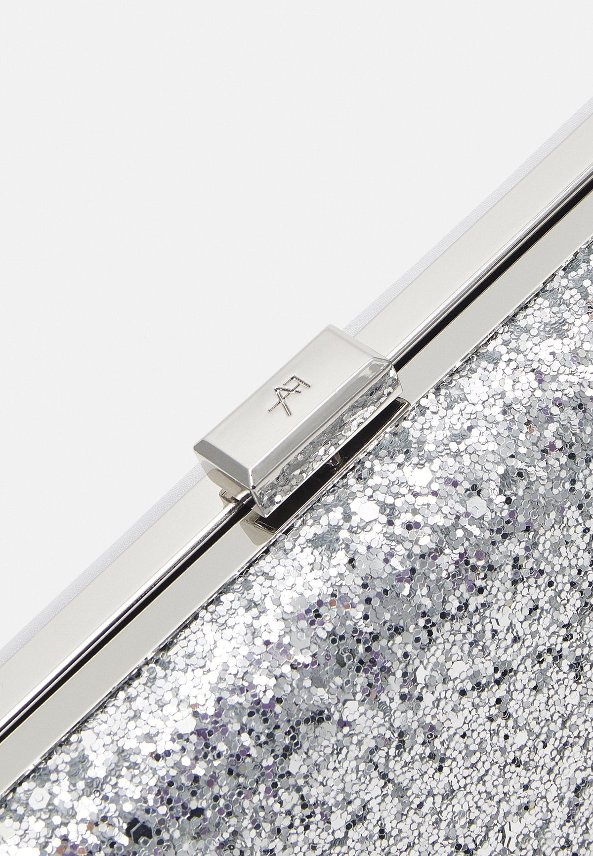 Anna Field Clutch -Silver