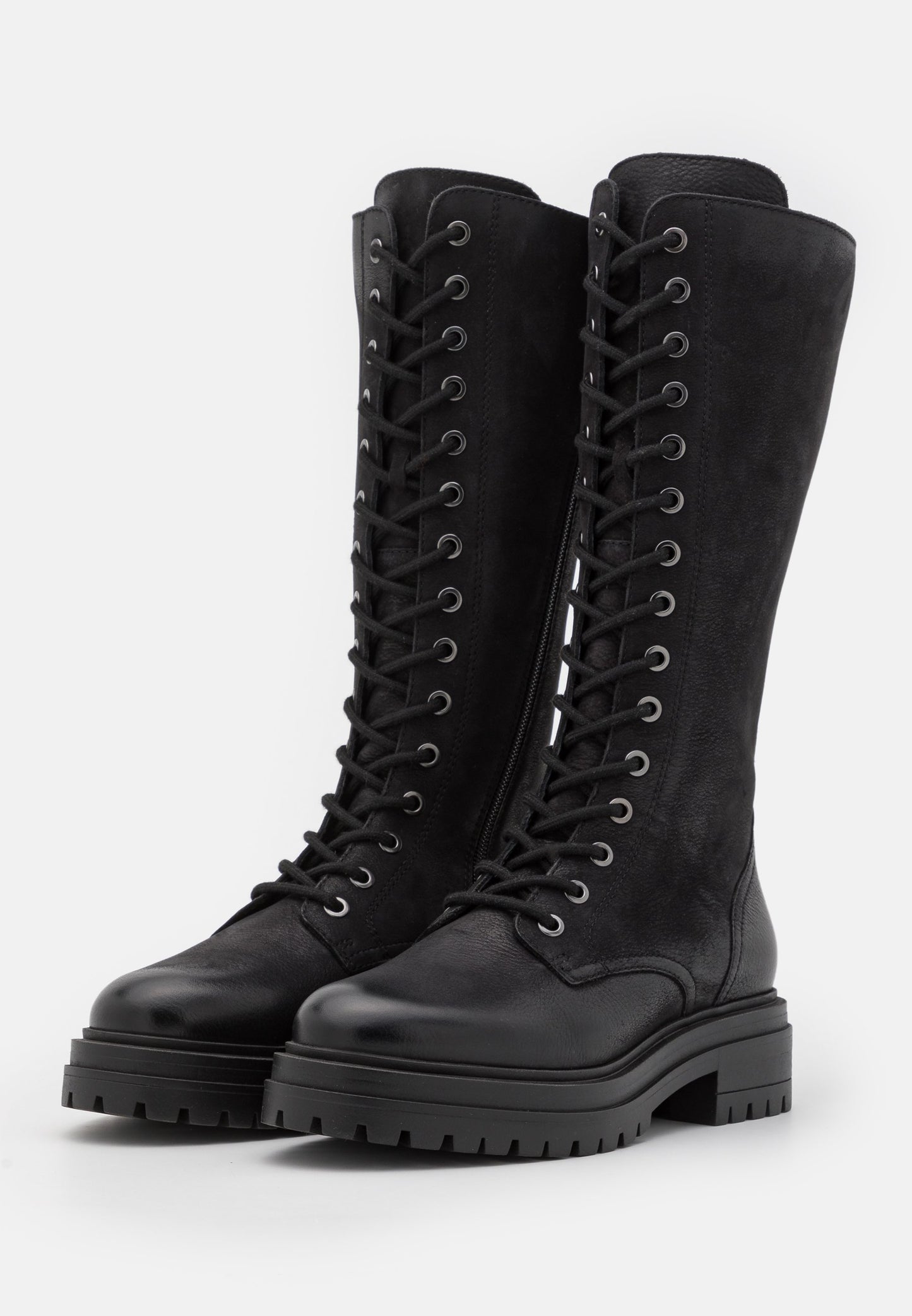 Anna Field Leather - Lace-Up Boots - Black