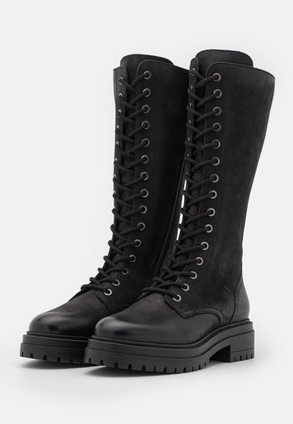 Anna Field Leather - Lace-Up Boots - Black
